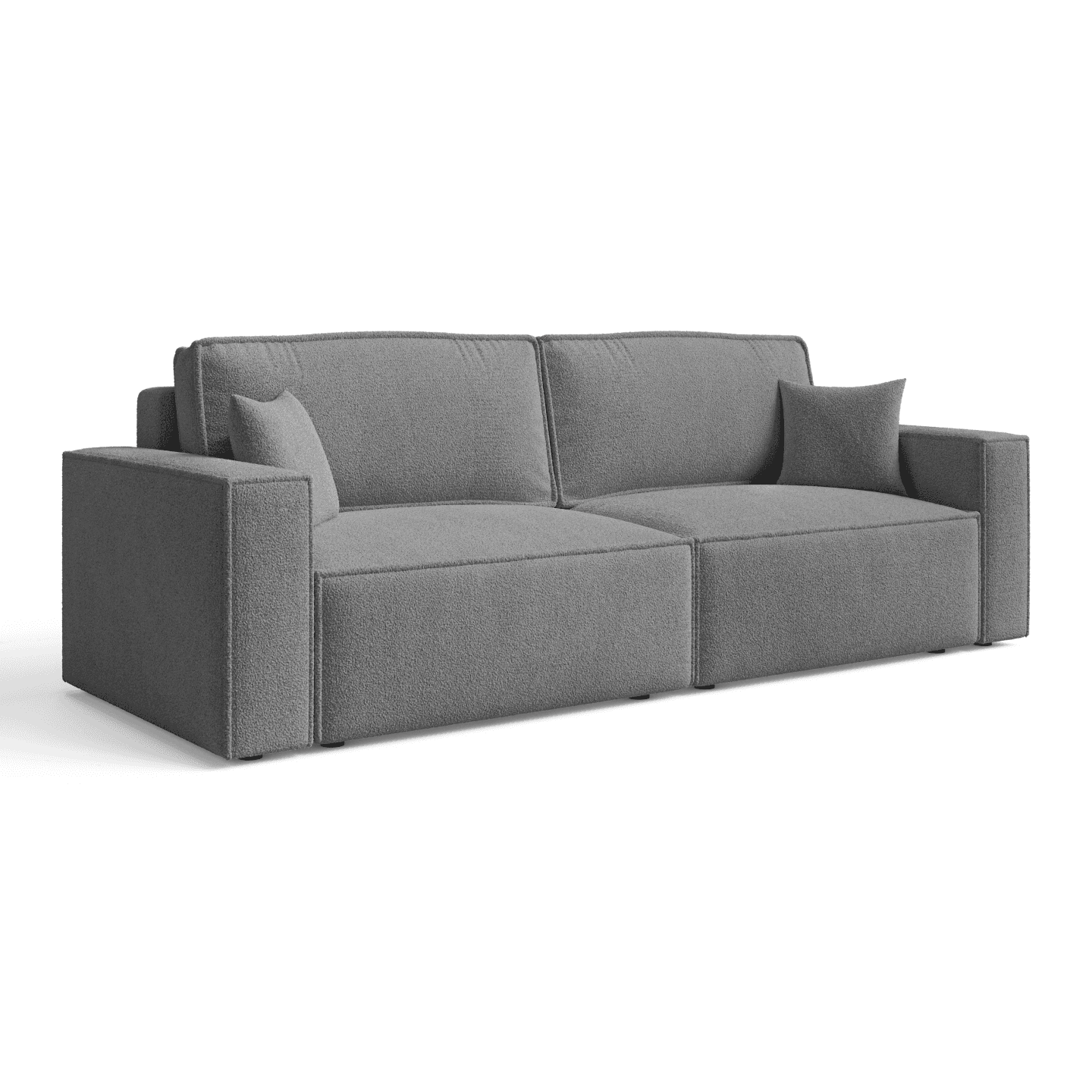 Elegancka sofa ARON S do salonu | Rozkładana | Tkanina Quelle 92