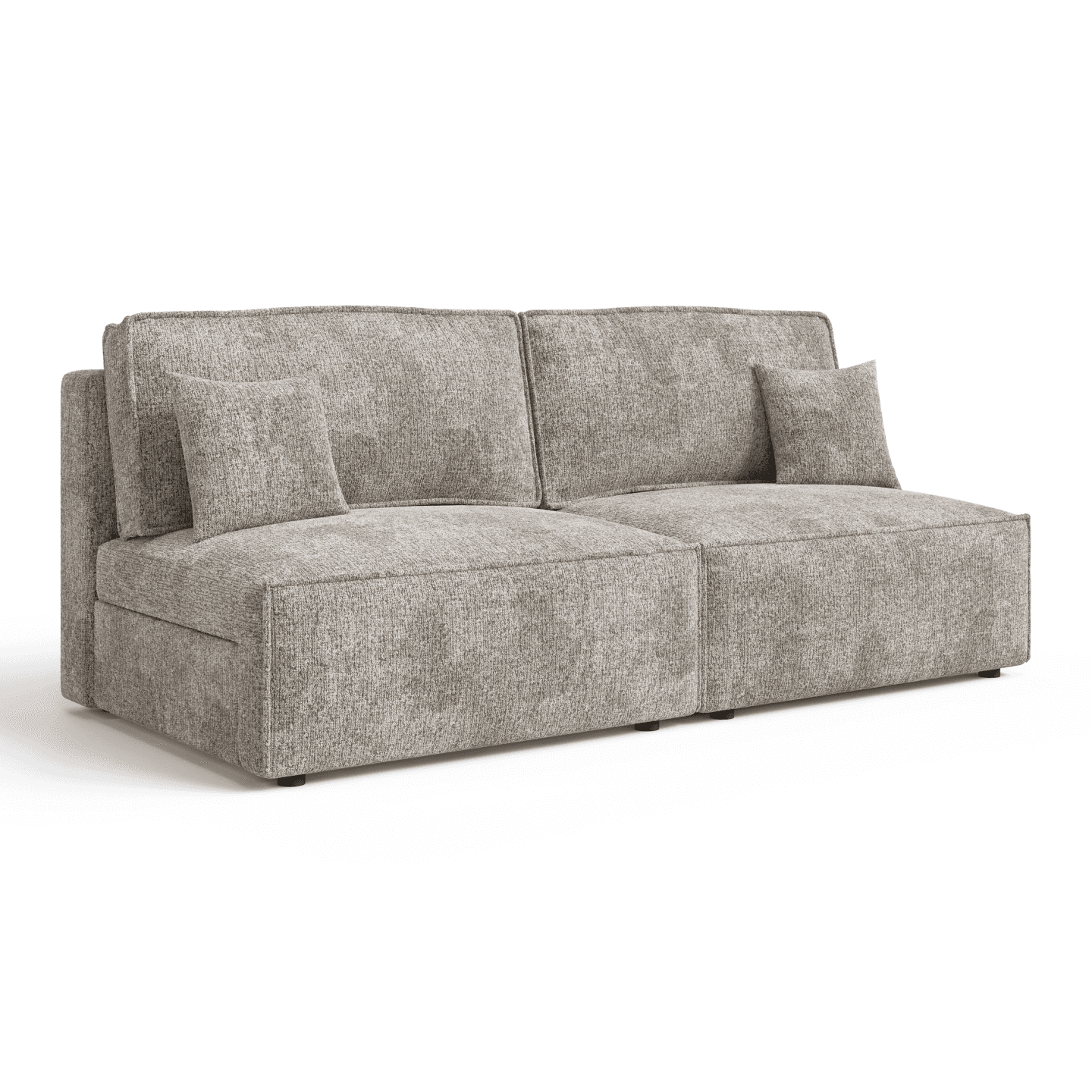 Modna sofa ARON S MINI do salonu | Rozkładana | Tkanina Bella 60