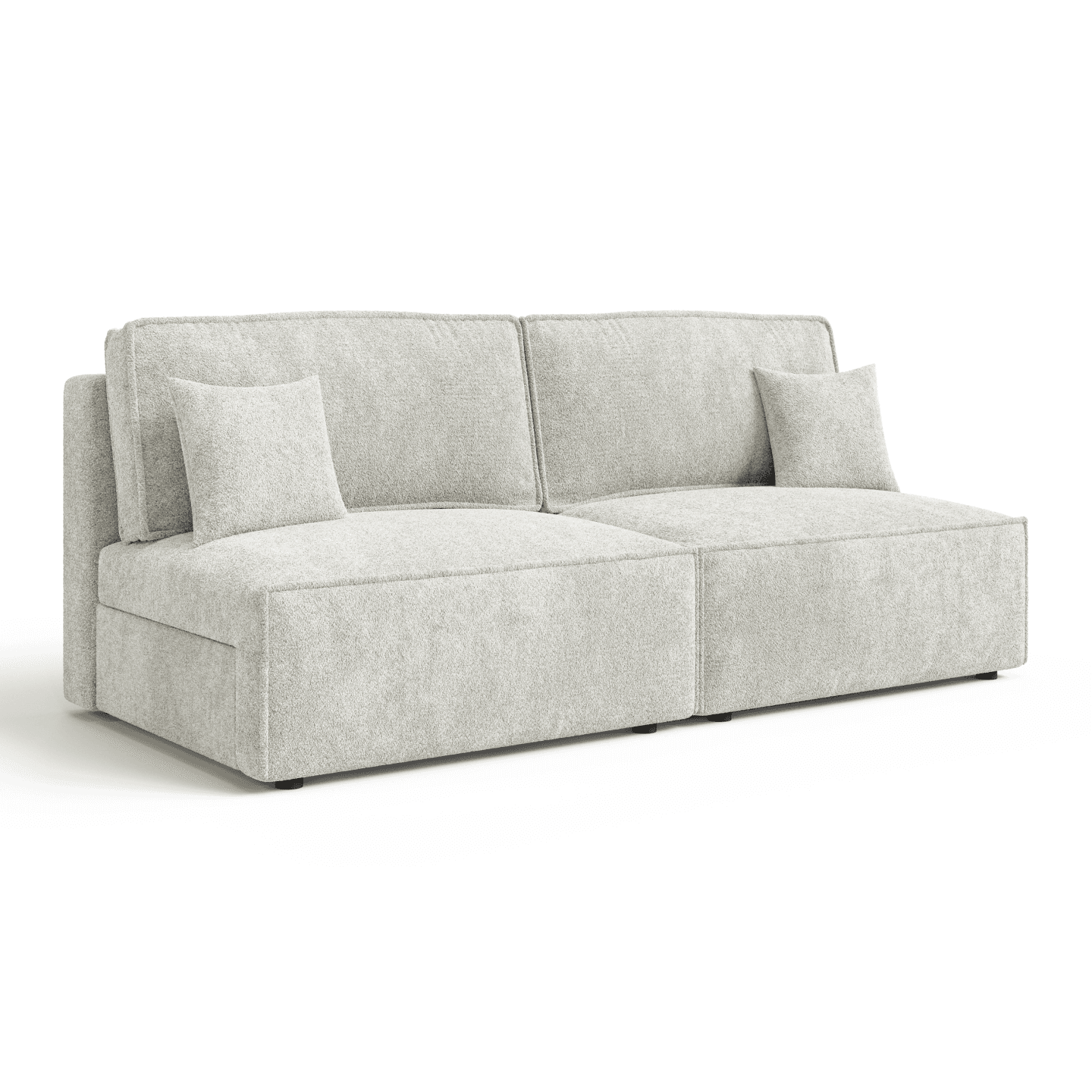 Sofa ARON S MINI z funkcją spania | Rozkładana | Tkanina Coral 15