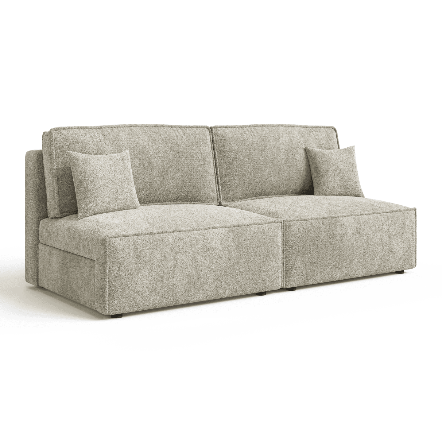 Wygodna sofa ARON S MINI do wypoczynku | Rozkładana | Tkanina Coral 65