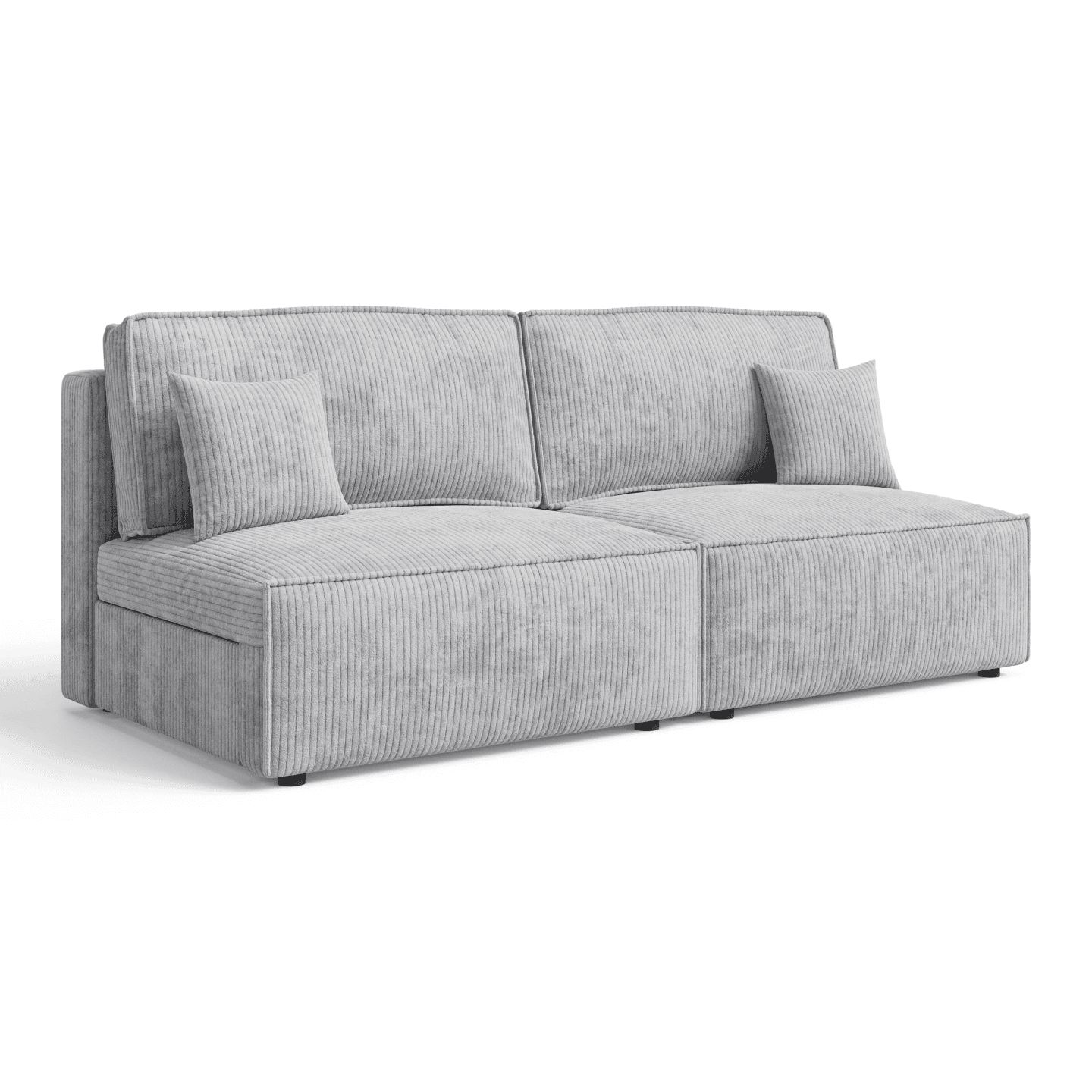 Wygodna sofa ARON S MINI do małego salonu | Rozkładana | Tkanina Poso 55