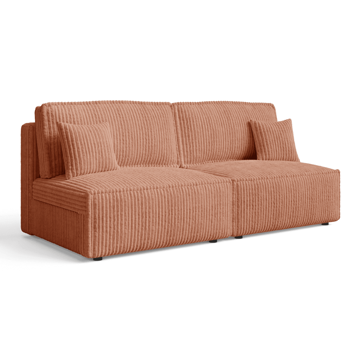 ARON S MINI sofa z dużą powierzchnią spania | Rozkładana | Tkanina Tilia 52