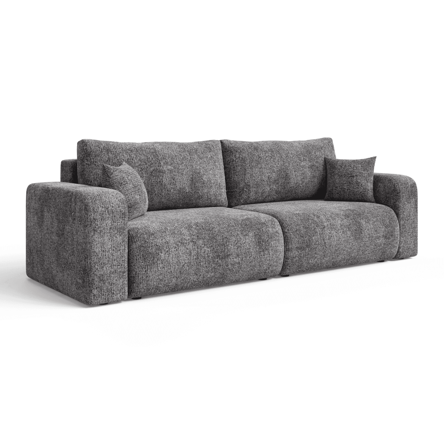 Stylowa sofa LARGO S z funkcją spania | Rozkładana | Tkanina Bella 25