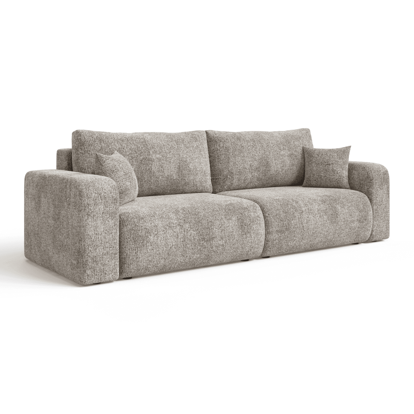 Wygodna sofa LARGO S z pojemnikiem | Rozkładana | Tkanina Bella 60