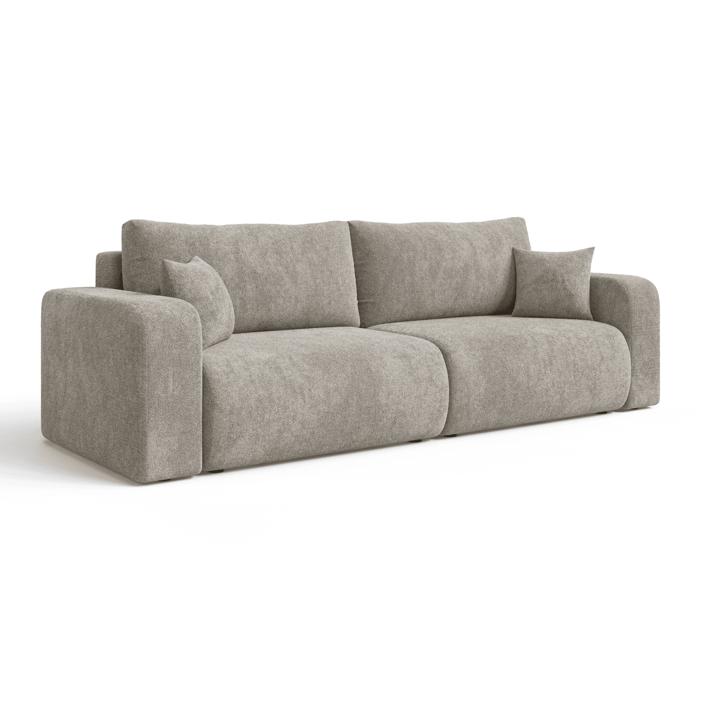 Sofa LARGO S z pojemnikiem na pościel | Rozkładana | Tkanina Coral 50
