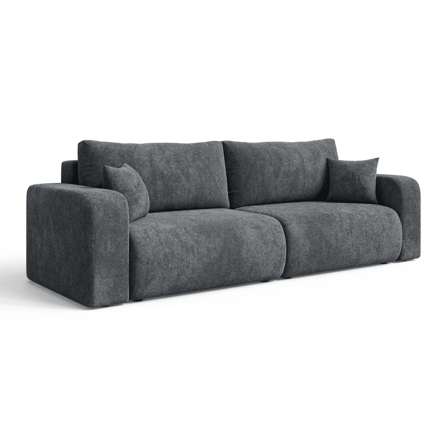 Praktyczna sofa LARGO S do salonu | Rozkładana | Tkanina Coral 80
