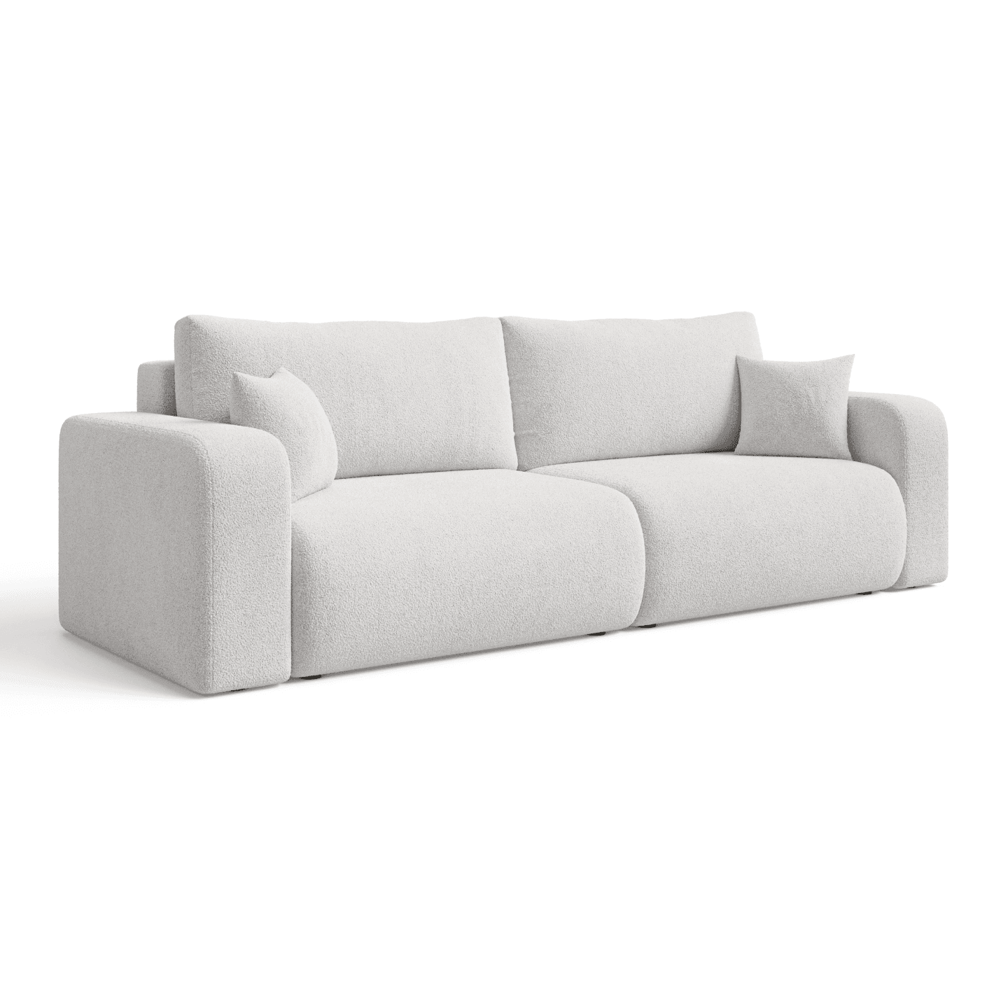 Sofa LARGO S z funkcją spania | Rozkładana | Tkanina Quelle 01