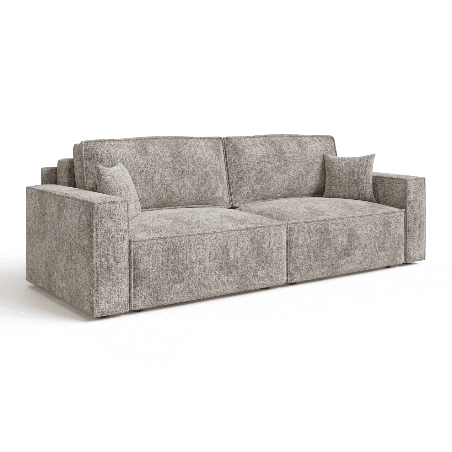 Praktyczny ARON S CORNER sofa-narożnik | Rozkładany | Tkanina Bella 60