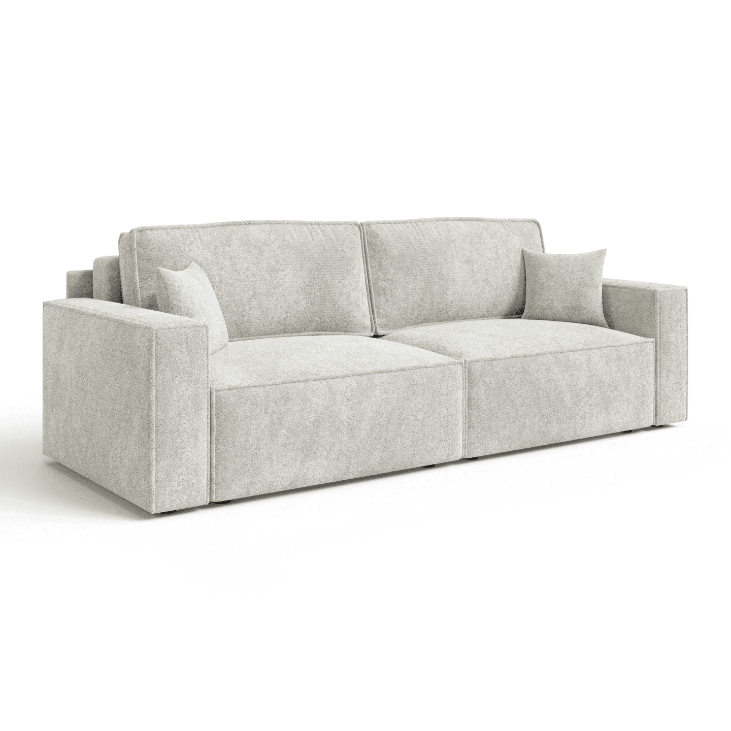 Sofa-narożnik ARON S CORNER do salonu | Rozkładany | Tkanina Coral 15