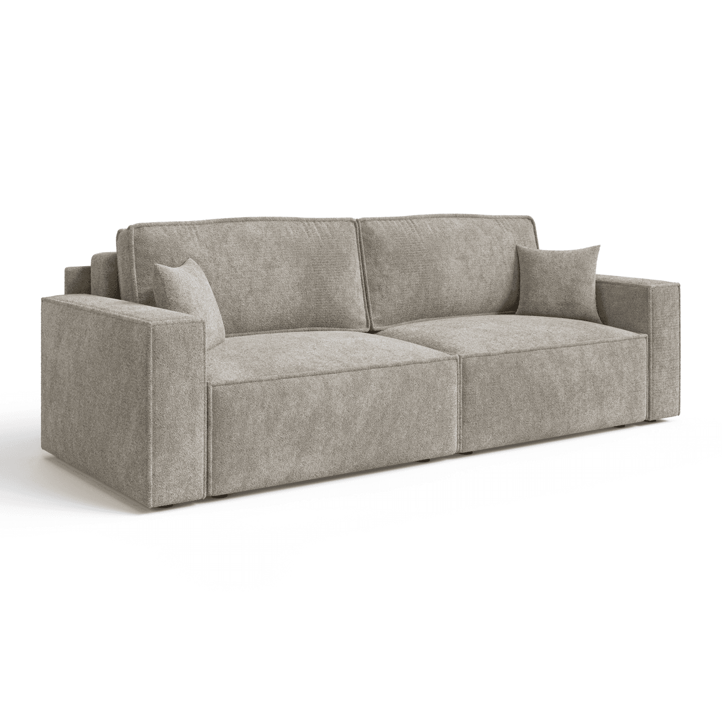 Sofa-narożnik ARON S CORNER z pojemnikiem | Rozkładany | Tkanina Coral 50