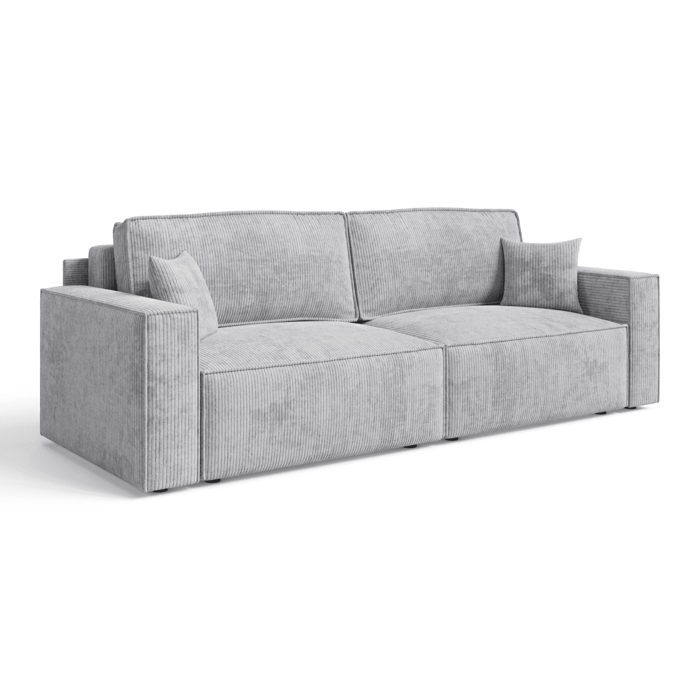 Sofa-narożnik ARON S CORNER do salonu | Rozkładany | Tkanina Poso 55