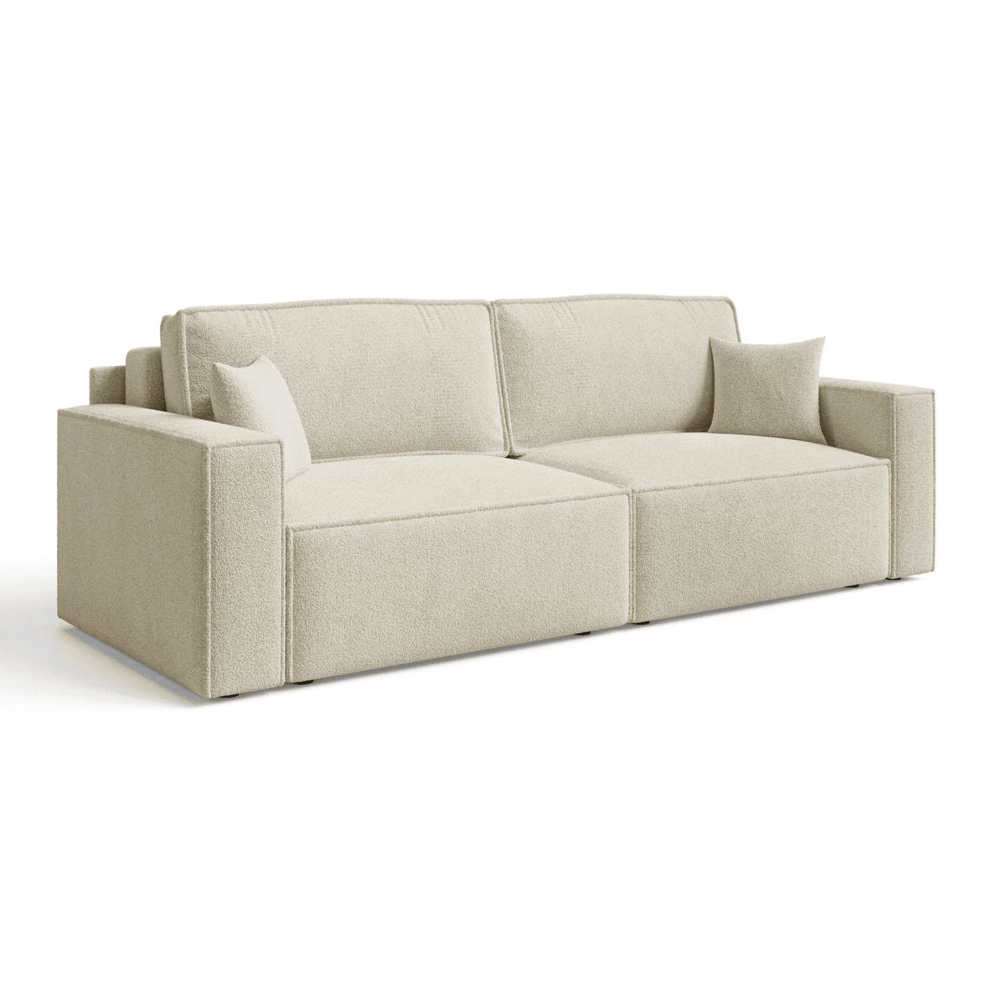 Sofa-narożnik ARON S CORNER z pojemnikiem | Rozkładany | Tkanina Quelle 02