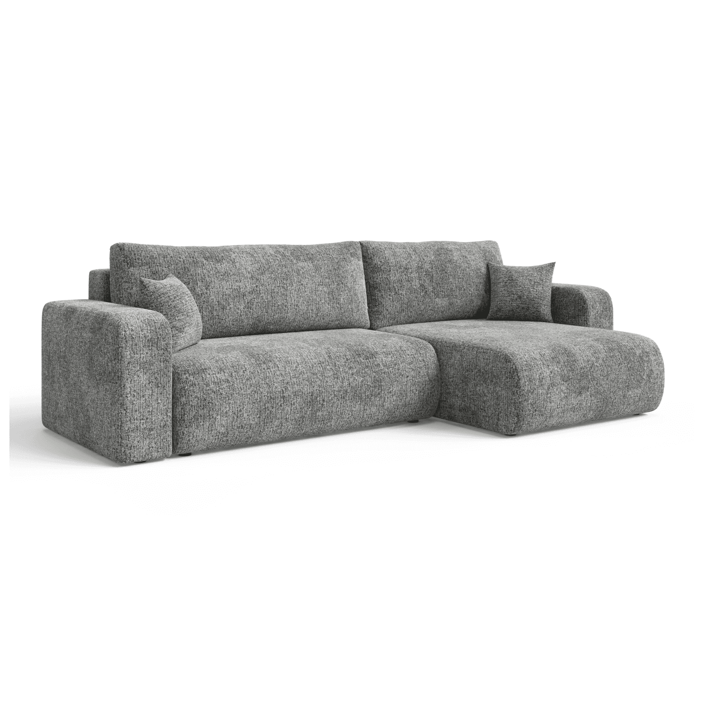 Elegancki narożnik LARGO XL z pojemnikiem | Uniwersalny | Tkanina Bella 15