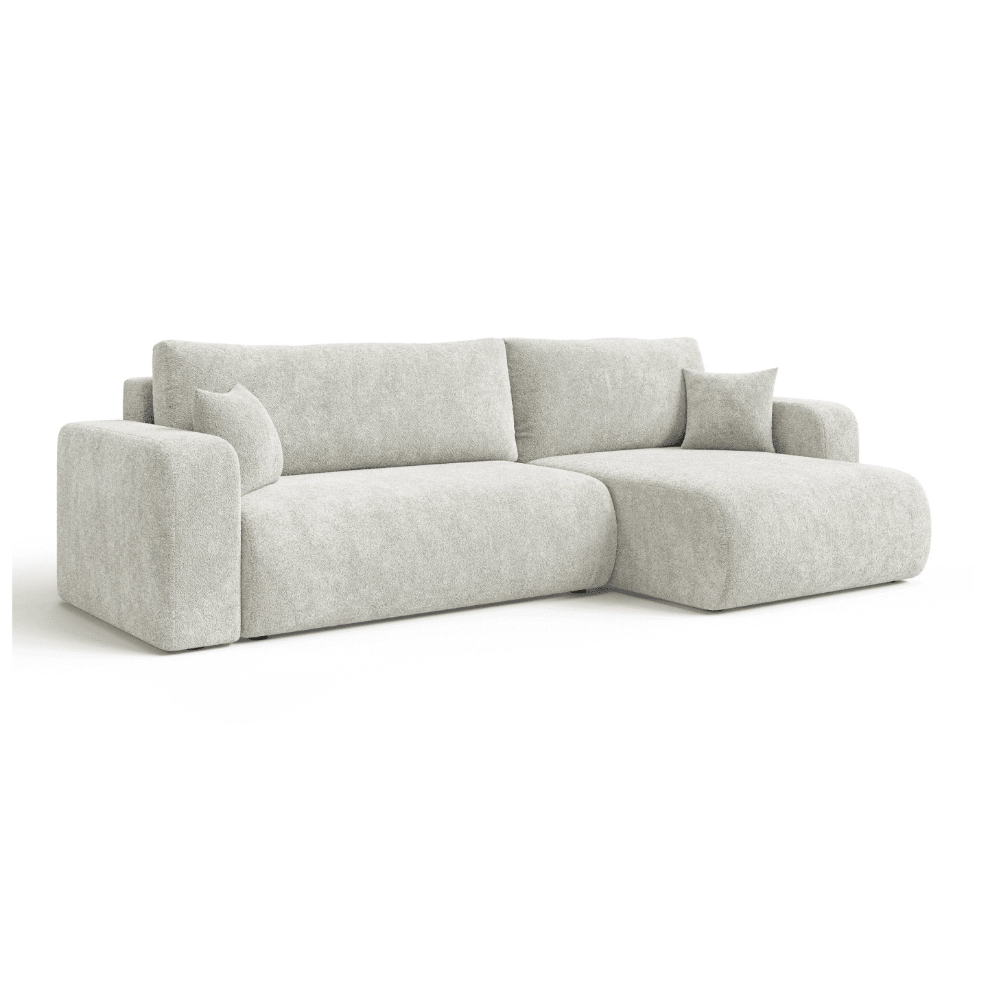 Elegancki narożnik LARGO XL do wypoczynku | Uniwersalny | Tkanina Coral 15