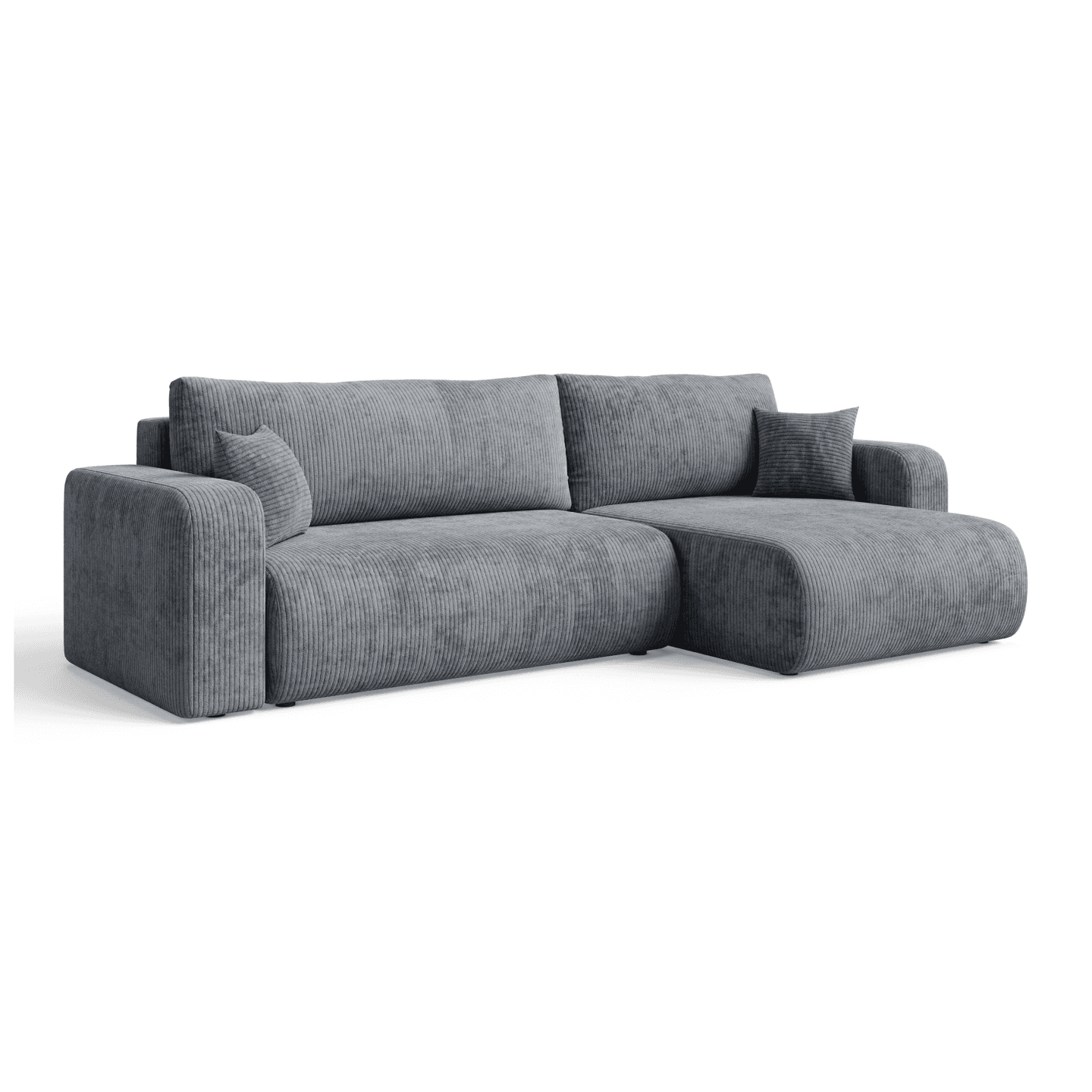 Stylowy narożnik LARGO XL z funkcją spania | Uniwersalny | Tkanina Poso 60