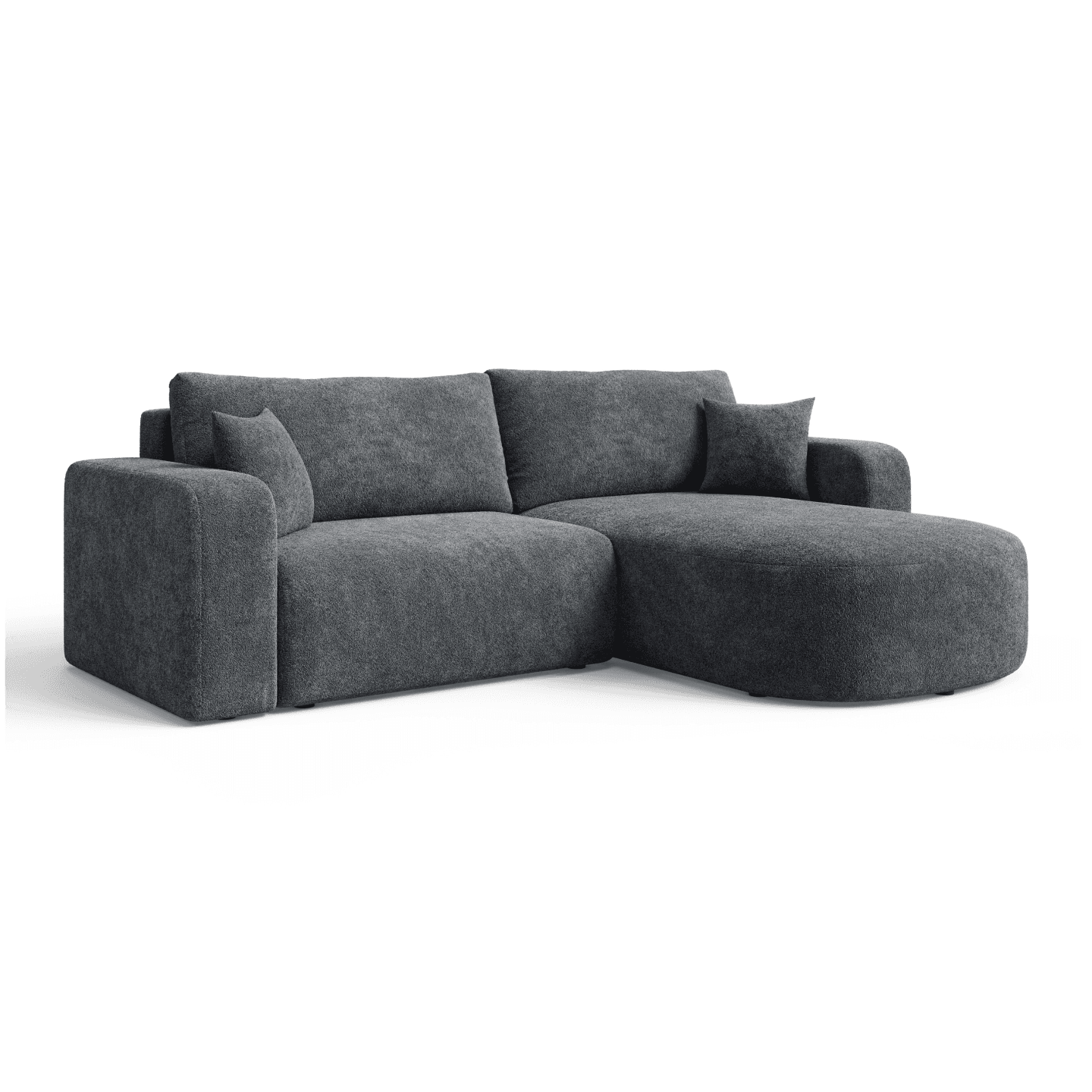 Narożnik RIVO L z pojemnikiem na pościel | Uniwersalny | Tkanina Coral 80
