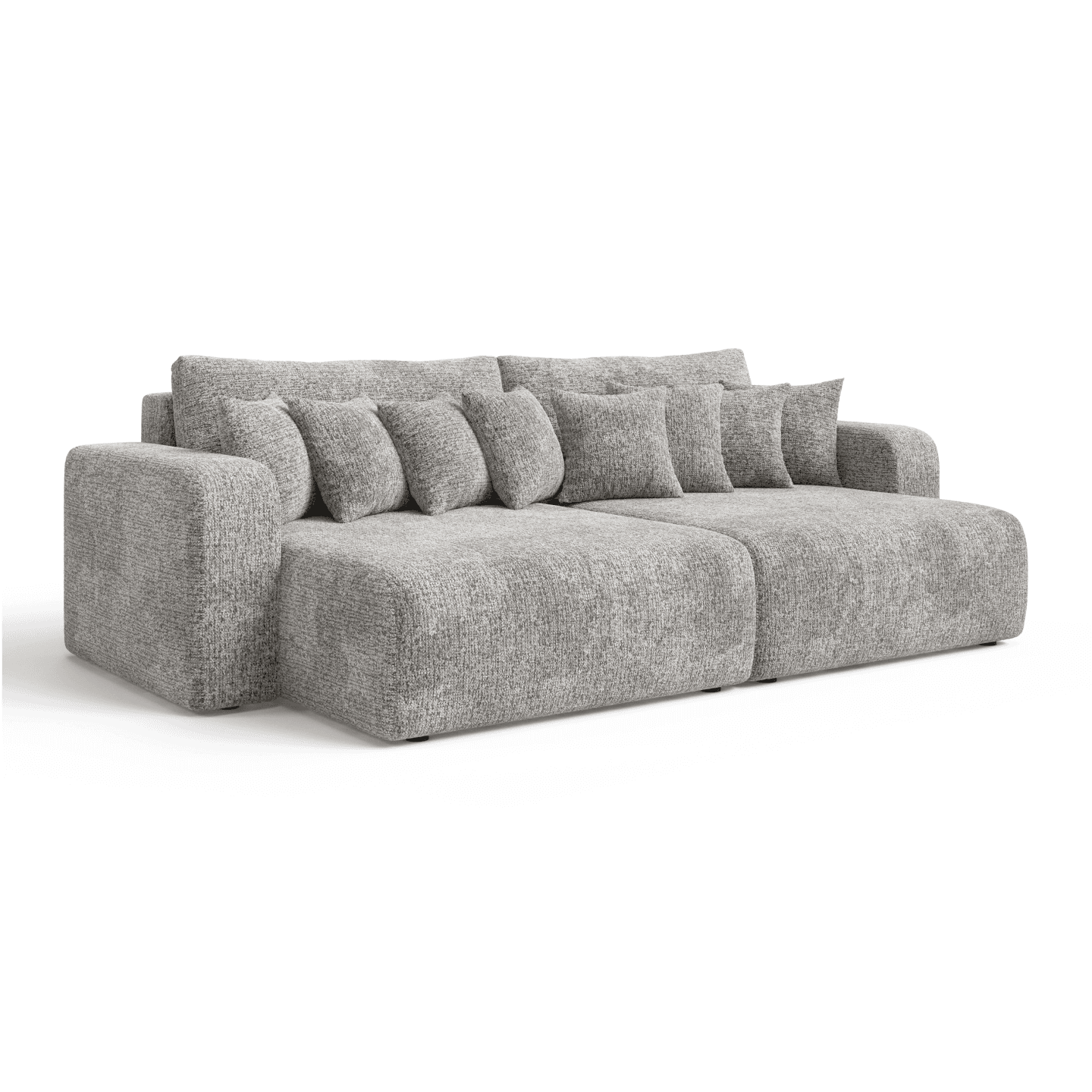 Designerska sofa FIORO S z poduszkami do salonu | Tkanina Bella 55