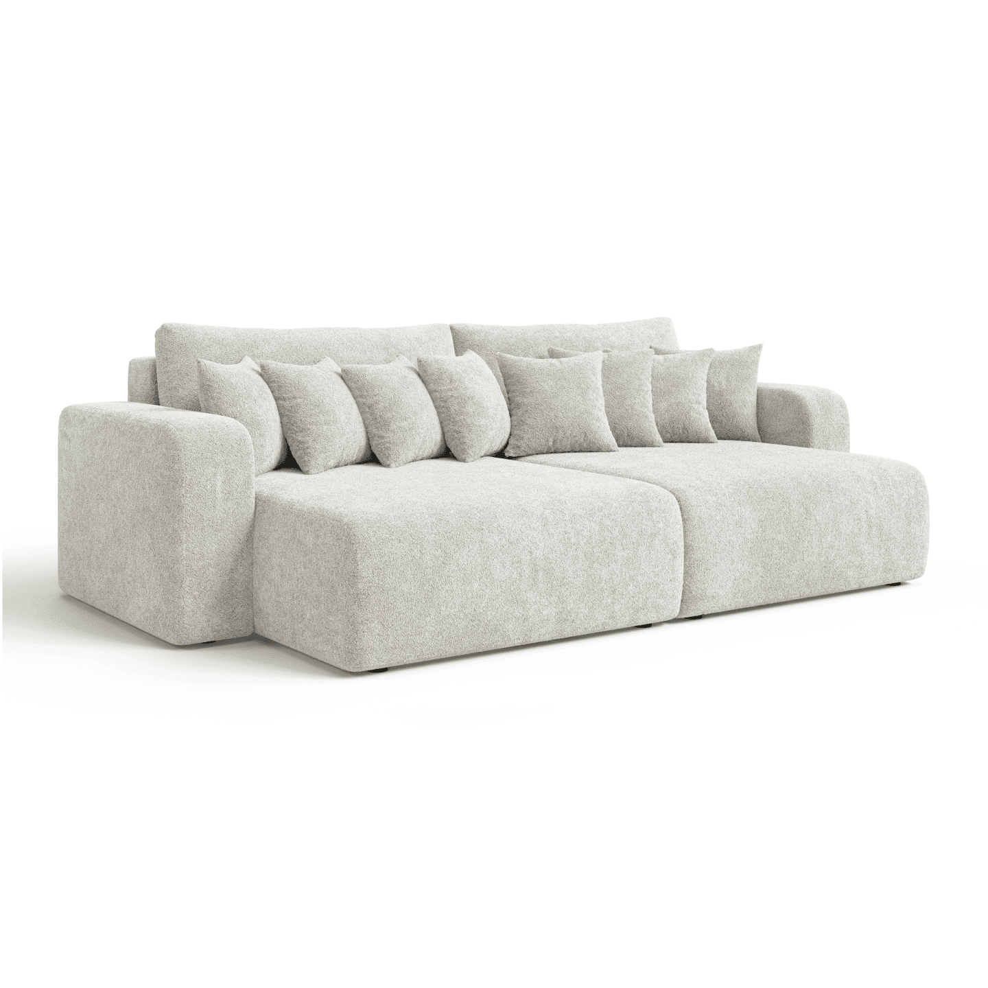 Bigsofa FIORO S z poduszkami do nowoczesnego salonu | Tkanina Coral 15