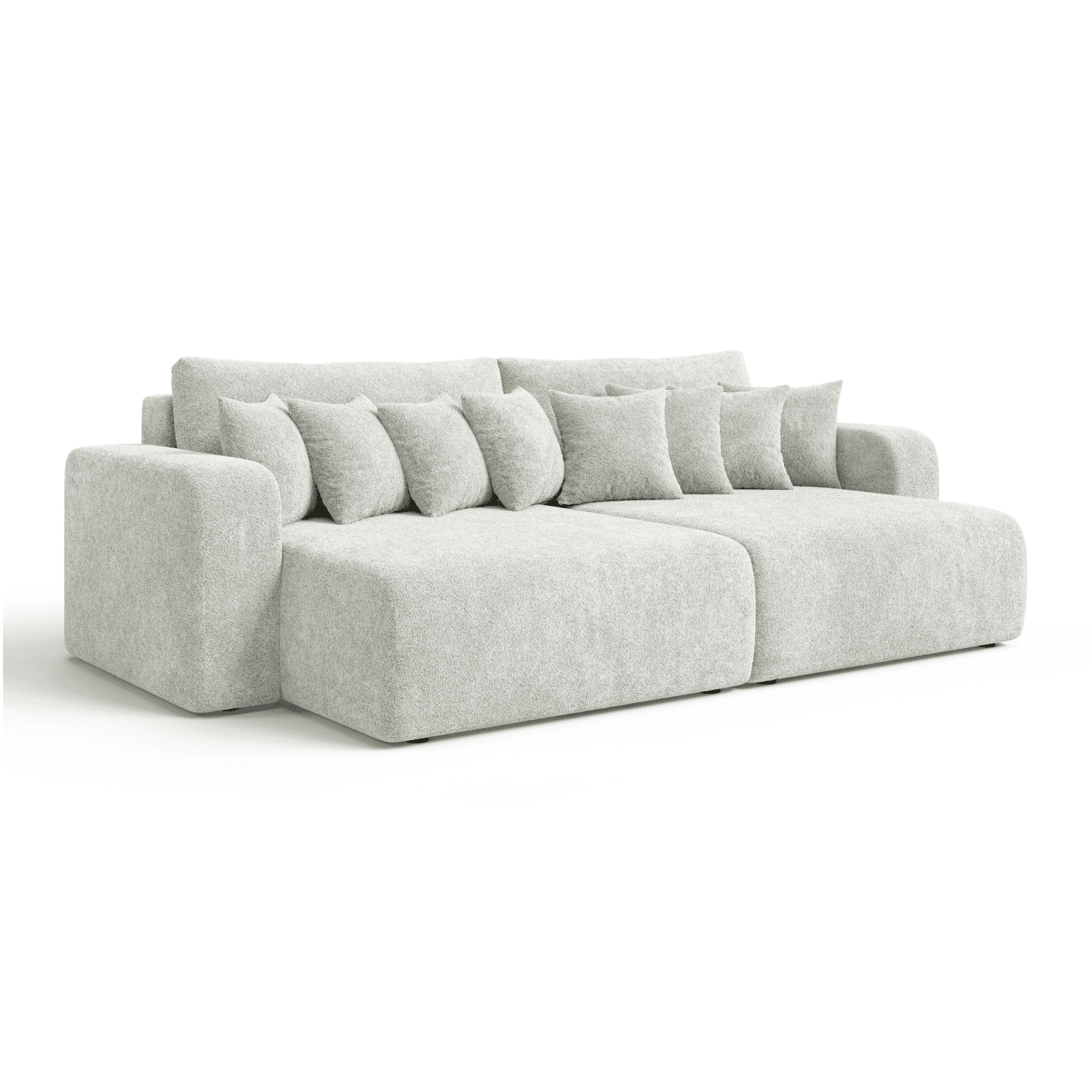 Stylowa Bigsofa FIORO S tapicerowana do salonu | Tkanina Coral 70