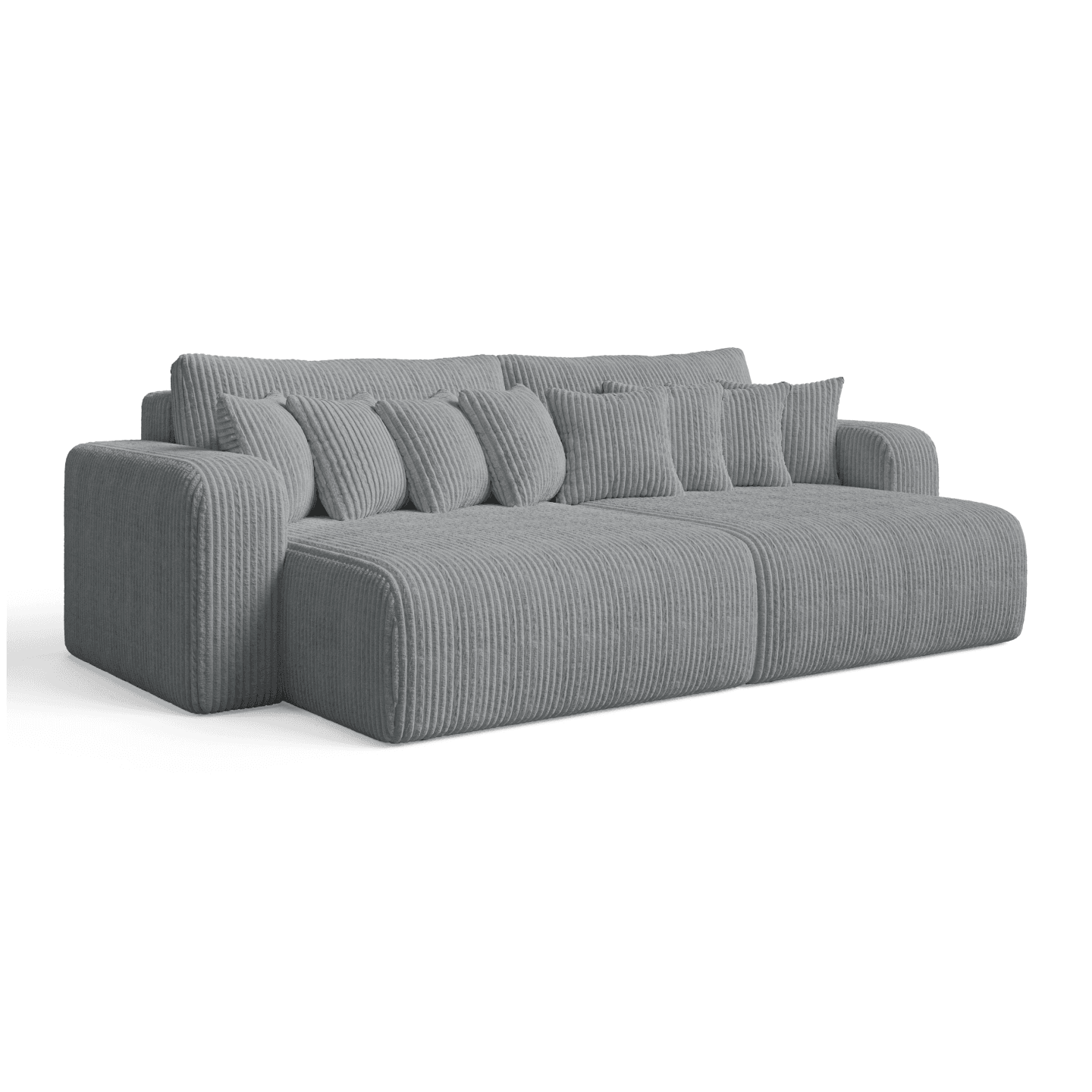 Wygodna sofa FIORO S z poduszkami i funkcją spania | Tkanina Tilia 90