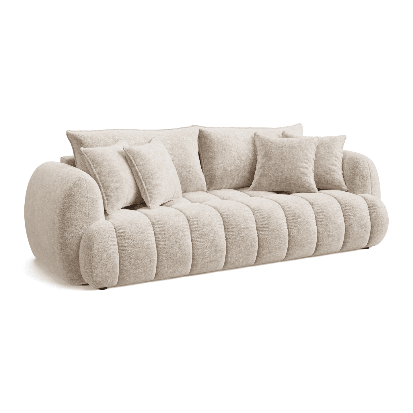 Stylowa Sofa COCO PREMIUM miękka rozkładana do salonu | Tkanina Aphrodite 2