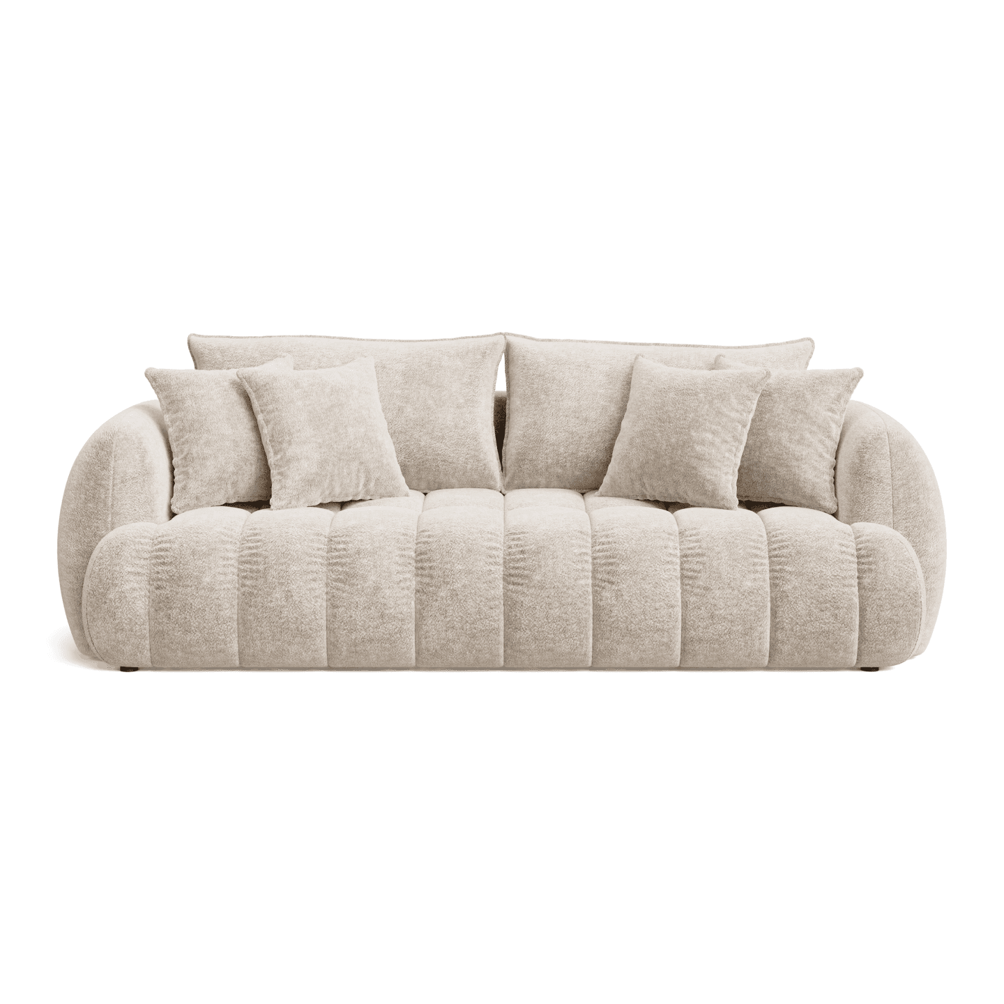 Sofa COCO PREMIUM nowoczesna rozkładana z poduszkami | Tkanina Aphrodite 5 - zdjęcie 2