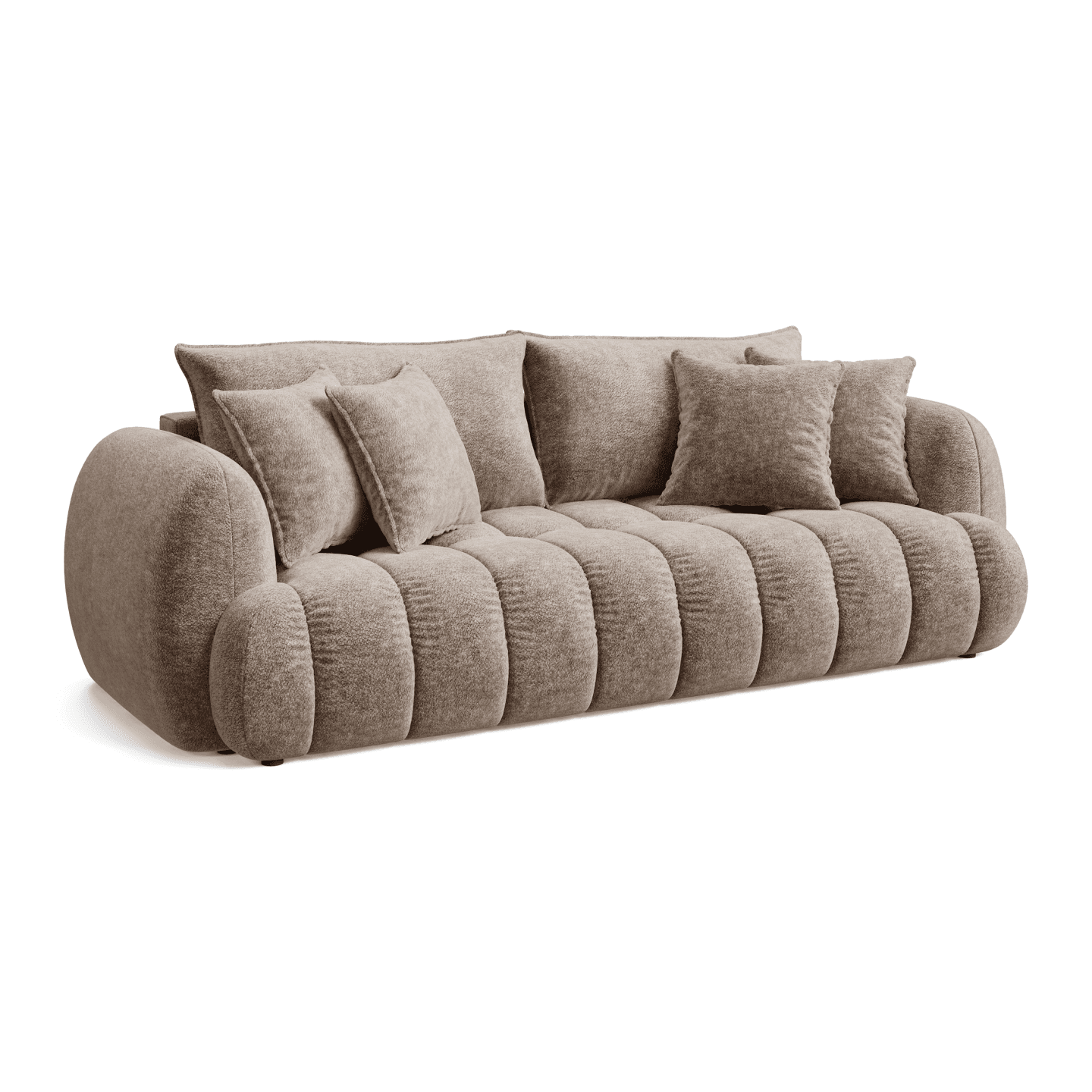 Sofa COCO PREMIUM nowoczesna rozkładana z poduszkami | Tkanina Aphrodite 5