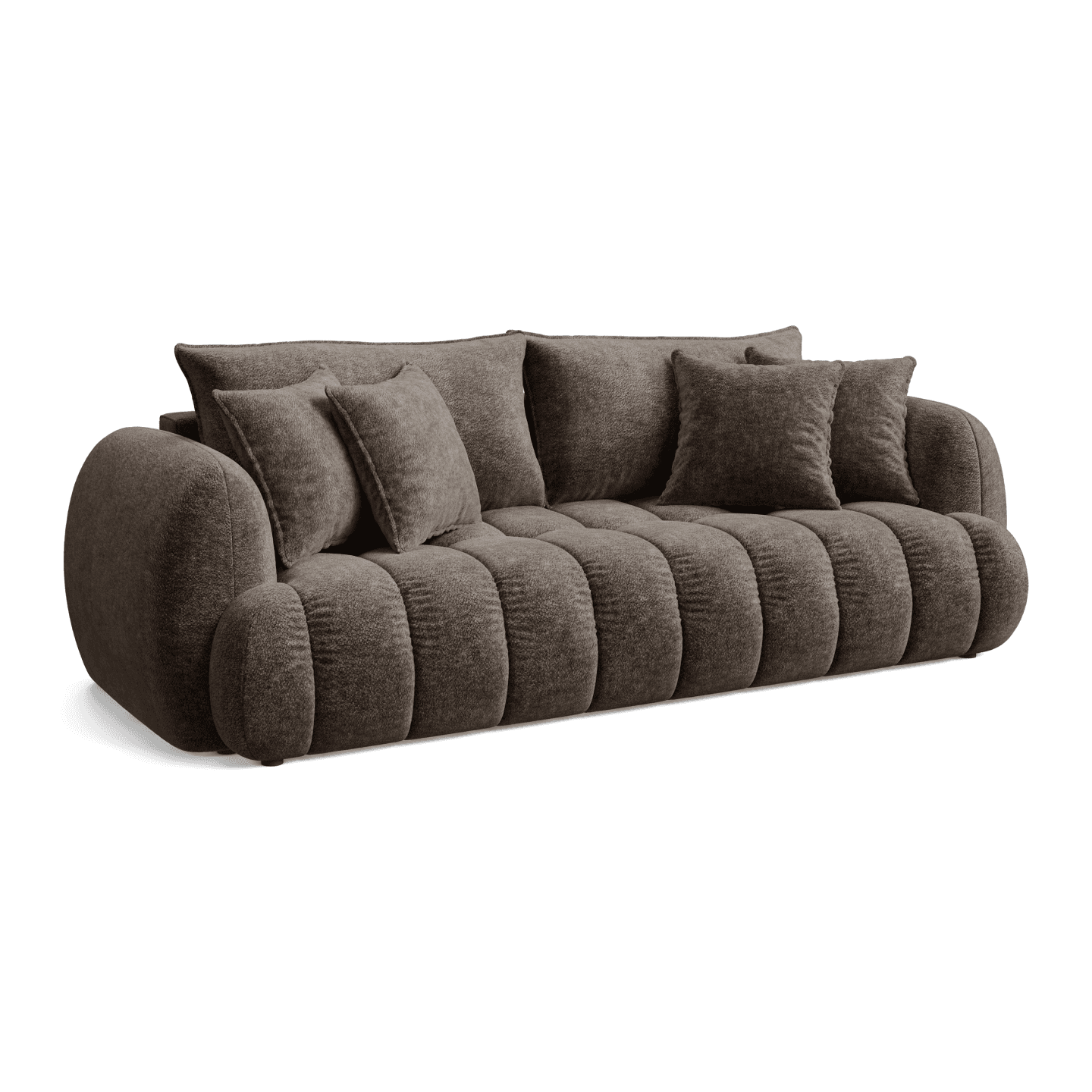 Nowoczesna Sofa COCO PREMIUM rozkładana z poduszkami | Tkanina Aphrodite 7