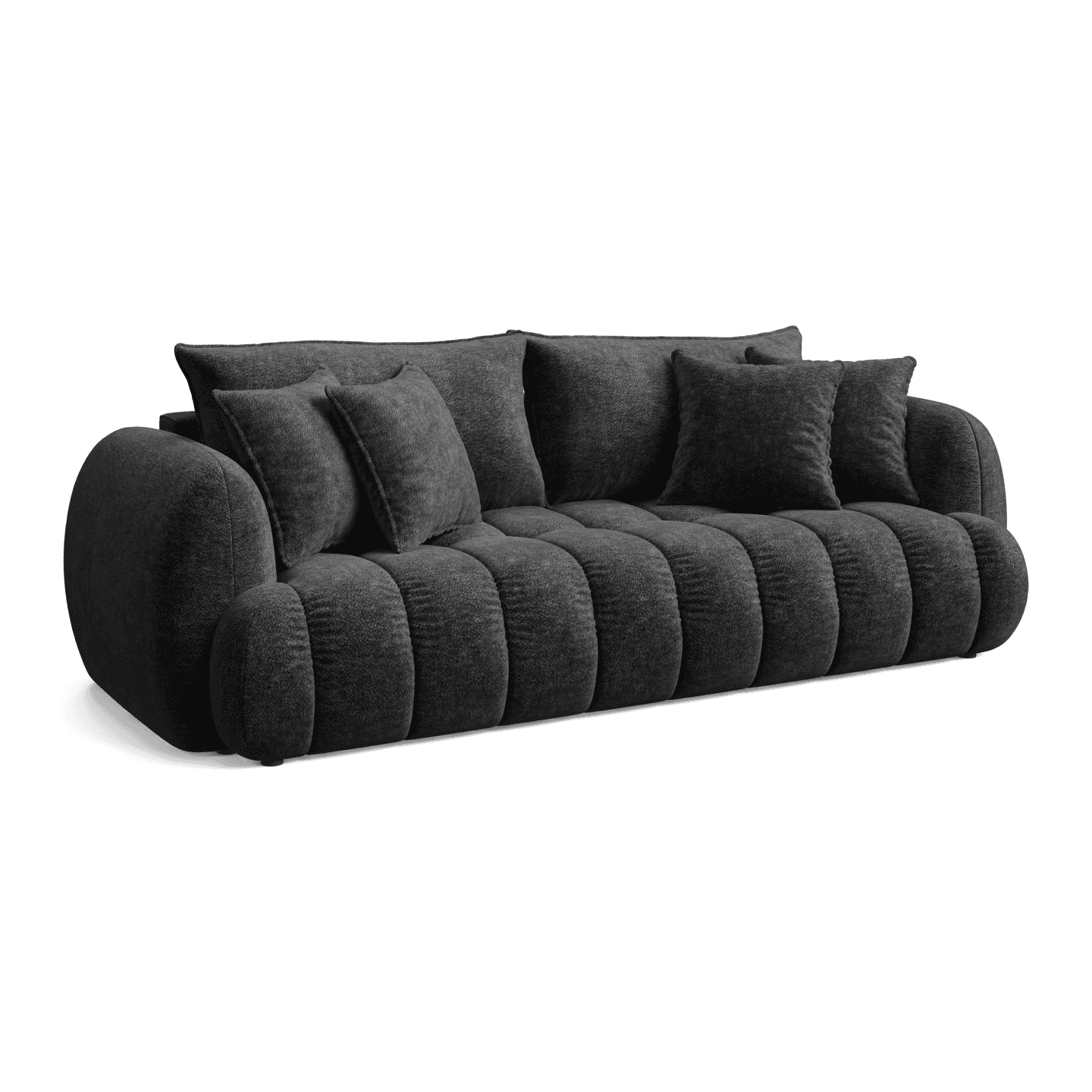 Sofa COCO PREMIUM rozkładana z miękkimi poduszkami | Tkanina Aphrodite 23