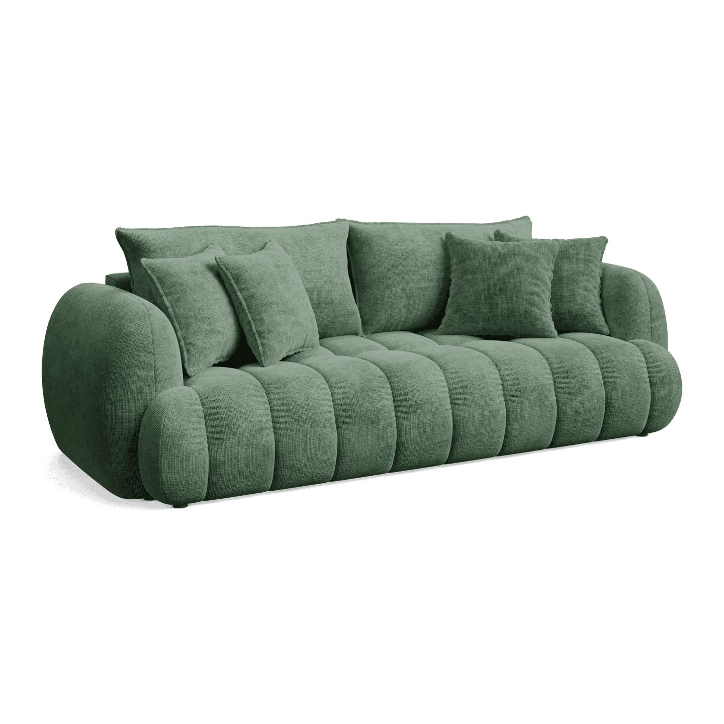 Stylowa Sofa COCO PREMIUM miękka rozkładana do salonu | Tkanina Cremona 39