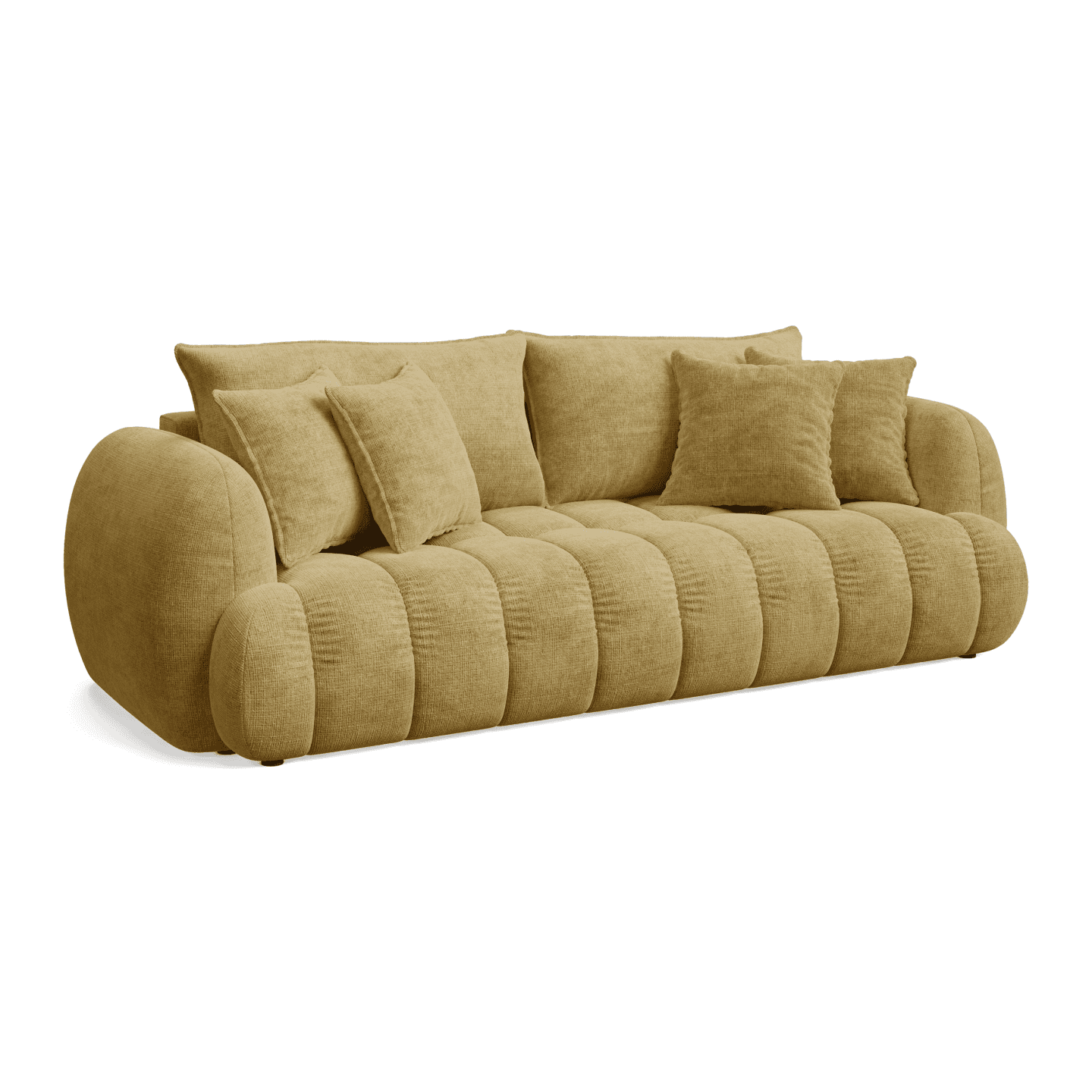 Luksusowa Sofa COCO PREMIUM wypoczynkowa z poduszkami | Tkanina Cremona 48