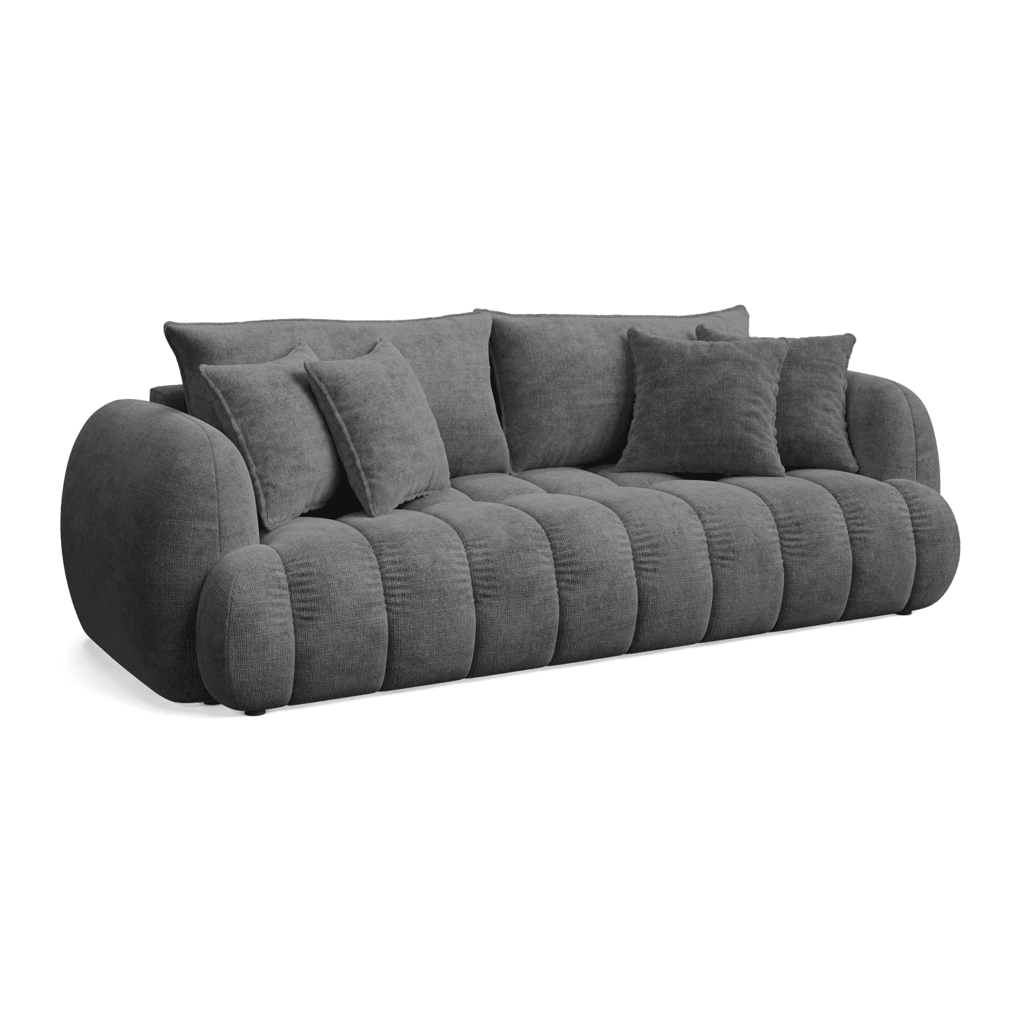 Sofa COCO PREMIUM luksusowa rozkładana z poduszkami | Tkanina Cremona 97