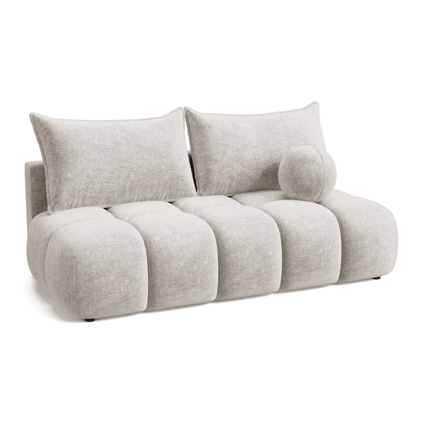 Nowoczesna Sofa COCO MINI rozkładana z poduszkami | Tkanina Aphrodite 1