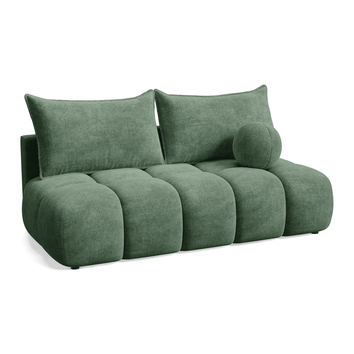 Stylowa Sofa COCO MINI kompaktowa rozkładana do salonu | Tkanina Cremona 39