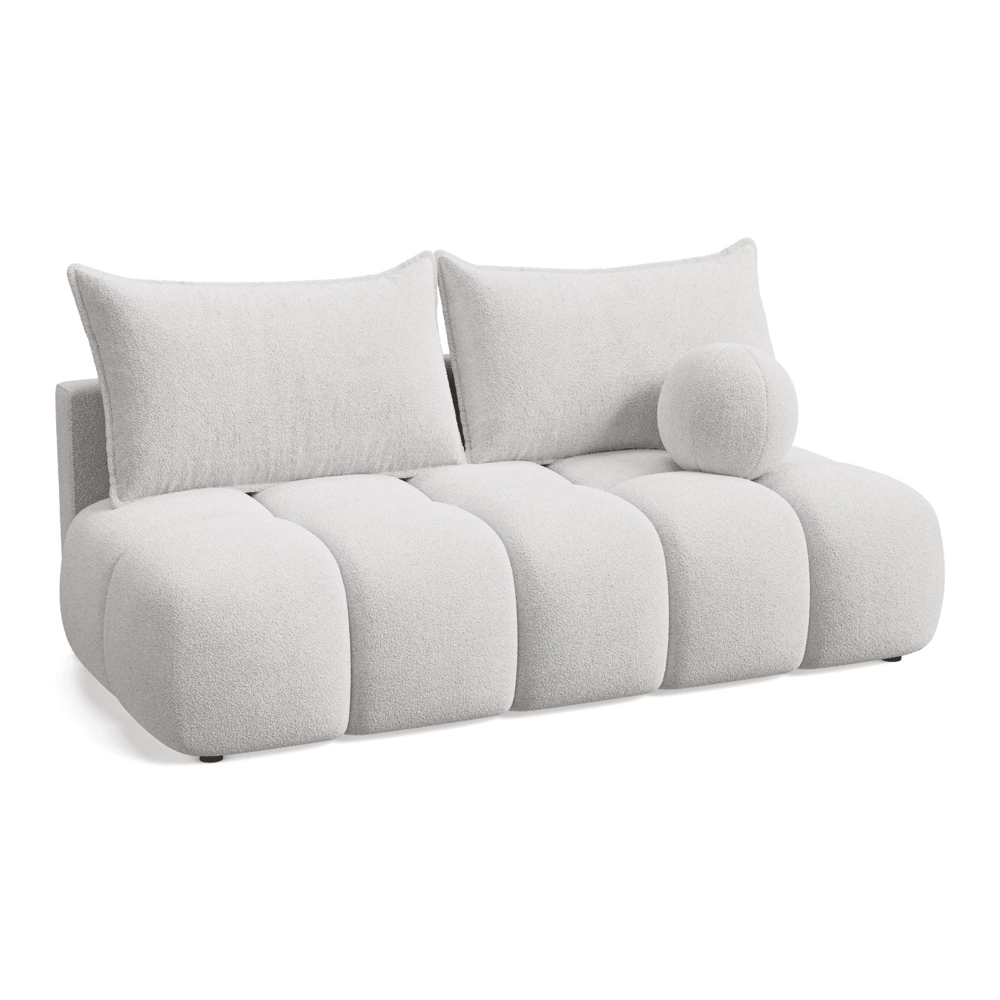 Elegancka Sofa COCO MINI kompaktowa z poduszkami | Tkanina Quelle 01