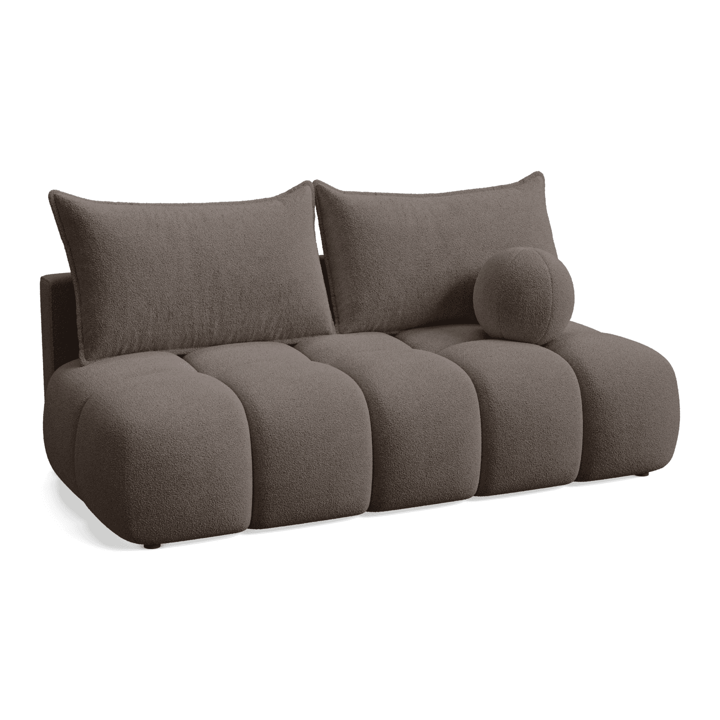 Nowoczesna Sofa COCO MINI bez podłokietników do salonu | Tkanina Quelle 21
