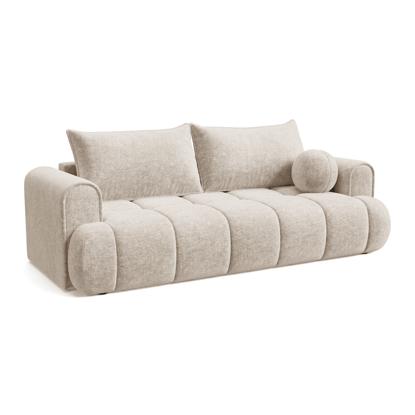 Luksusowa Sofa COCO 2 PREMIUM z poduszkami do salonu | Tkanina Aphrodite 2