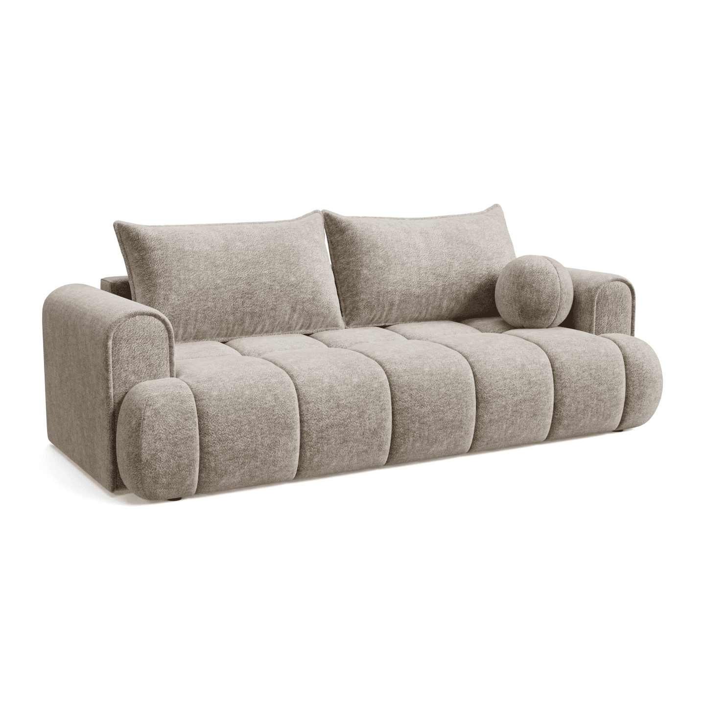 Sofa COCO 2 PREMIUM rozkładana z miękkimi poduszkami | Tkanina Aphrodite 4
