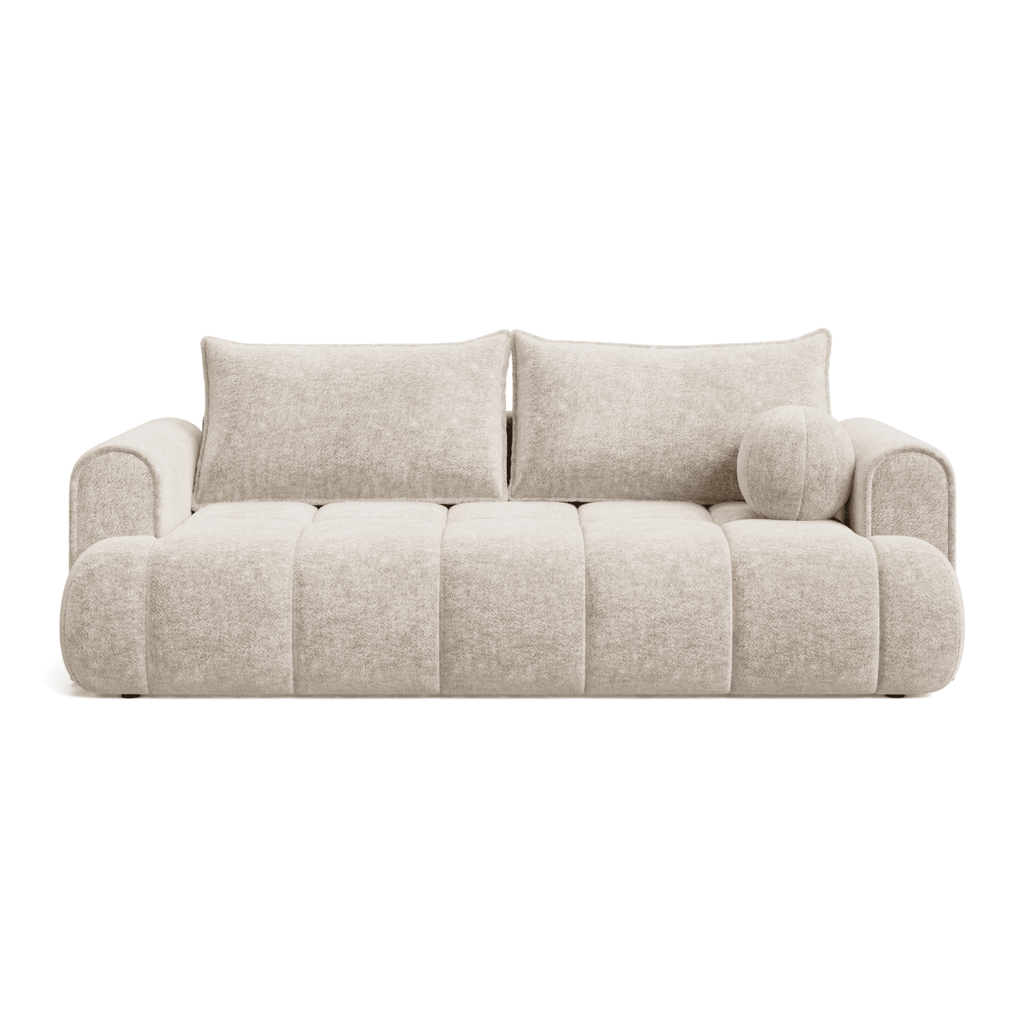 Sofa COCO 2 PREMIUM stylowa z poduszkami do salonu | Tkanina Aphrodite 22 - zdjęcie 2