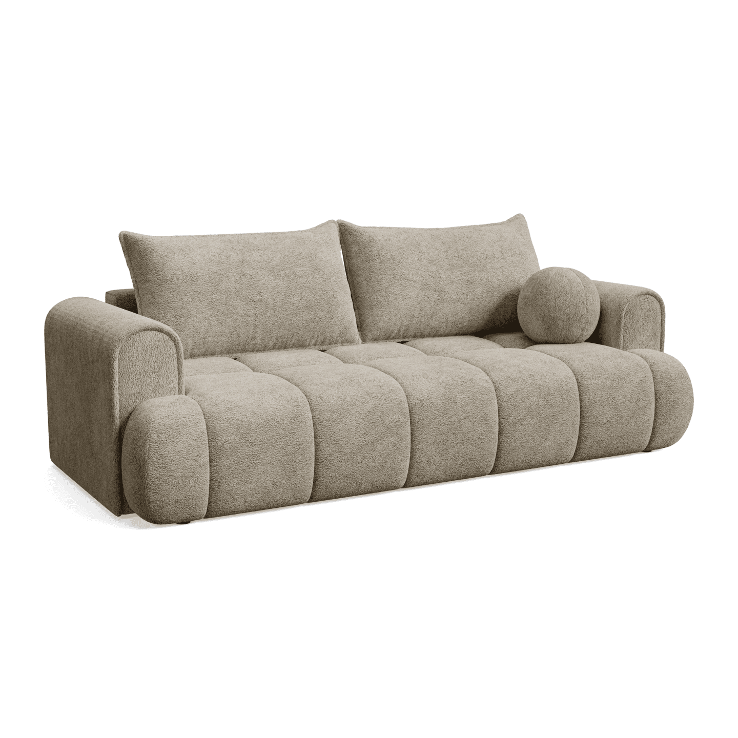 Nowoczesna Sofa COCO 2 PREMIUM z pojemnikiem do salonu | Tkanina Fredo 05