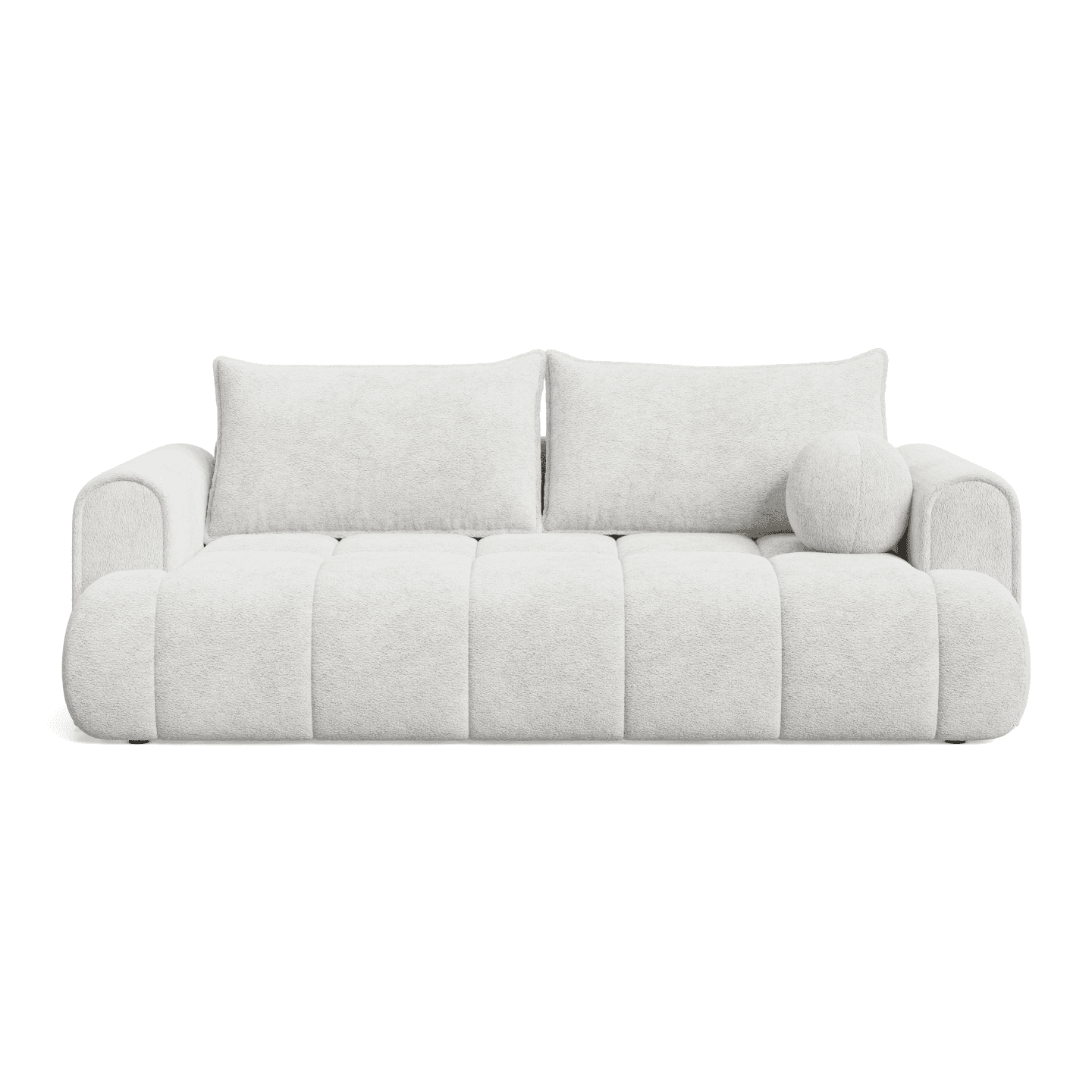 Luksusowa Sofa COCO 2 PREMIUM z poduszkami i pojemnikiem | Tkanina Fredo 20 - zdjęcie 2