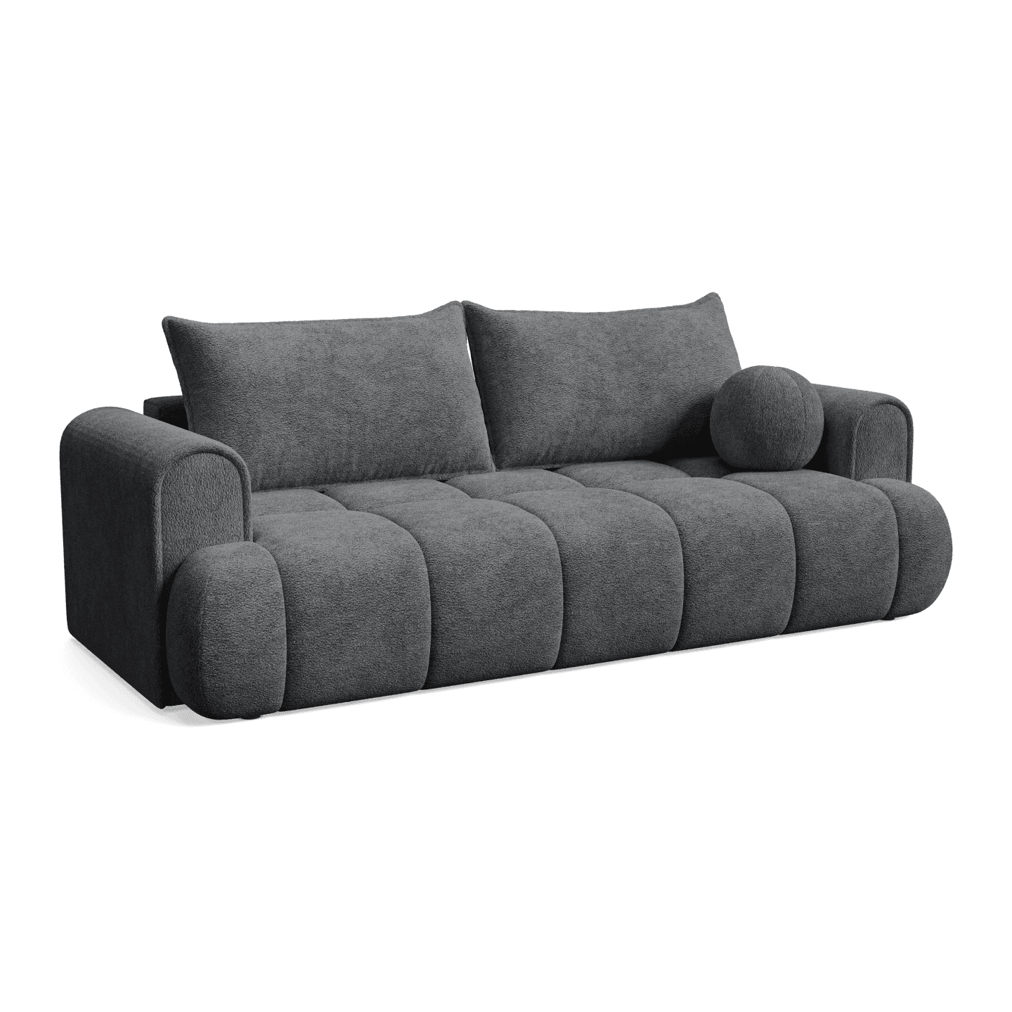 Elegancka Sofa COCO 2 PREMIUM z funkcją spania do salonu | Tkanina Fredo 40