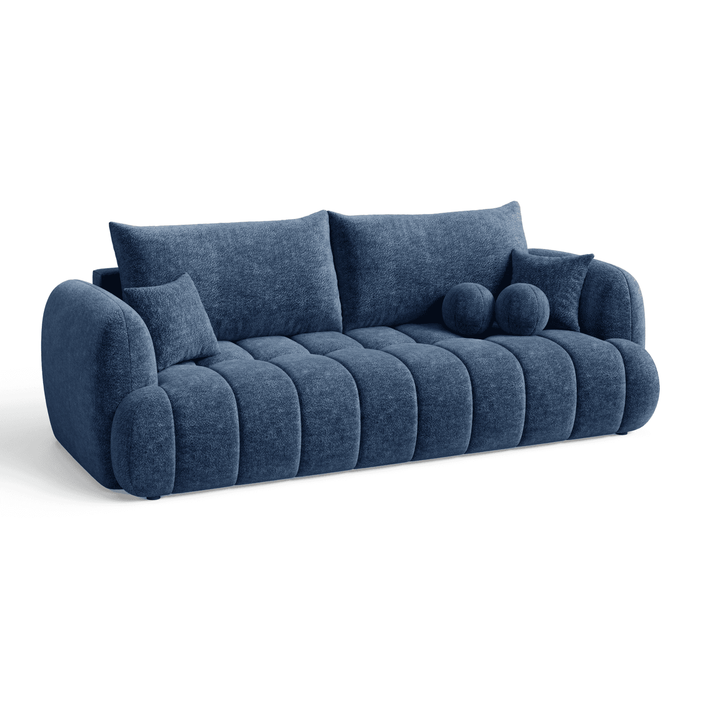 Stylowa Sofa COCO 2 z funkcją spania oraz poduszkami | Tkanina Aphrodite 15