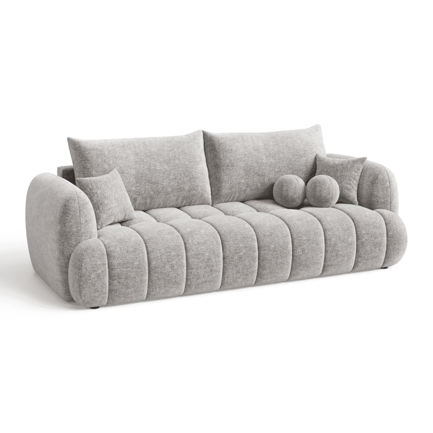 Sofa COCO 2 stylowa z poduszkami oraz funkcją spania | Tkanina Aphrodite 20