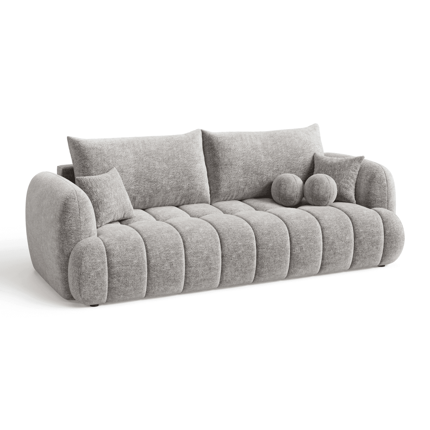 Sofa COCO 2 elegancka z poduszkami i funkcją spania | Tkanina Aphrodite 21