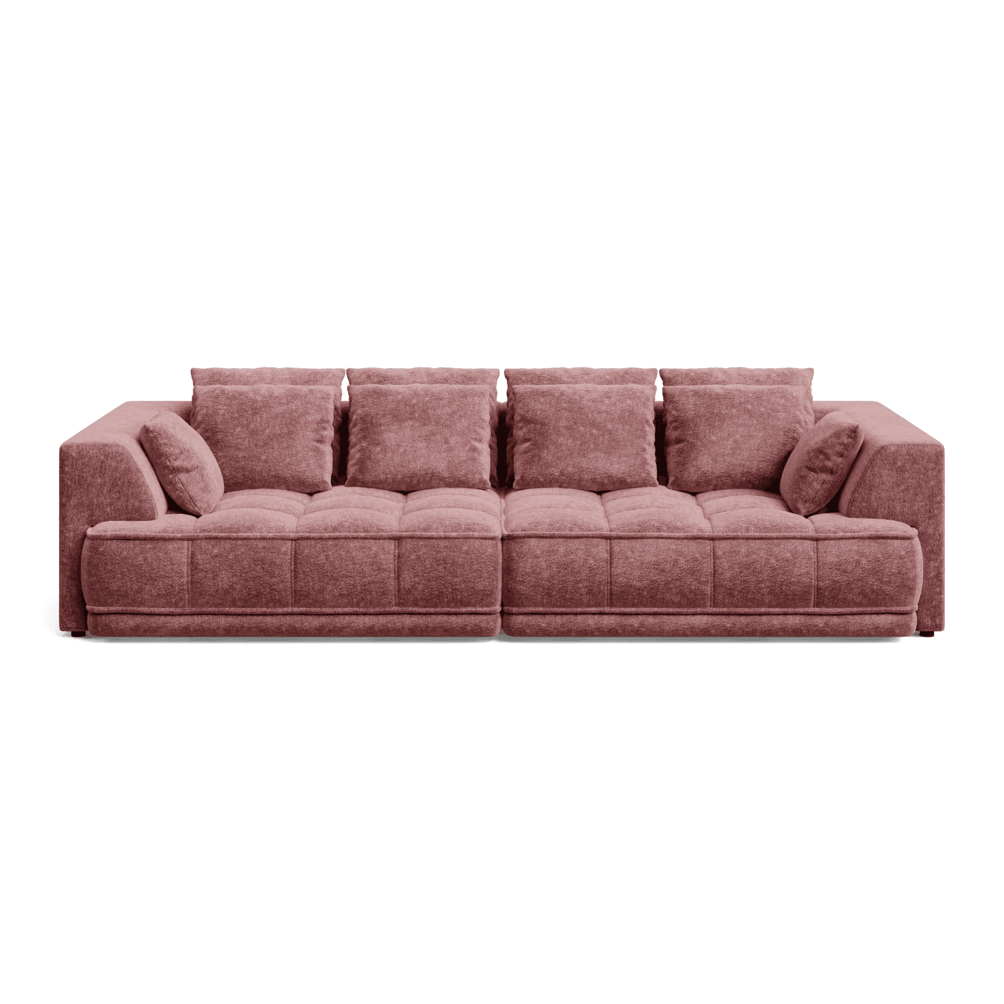 Luksusowa Sofa TIGA BigSofa pikowana z wysuwanym siedziskiem