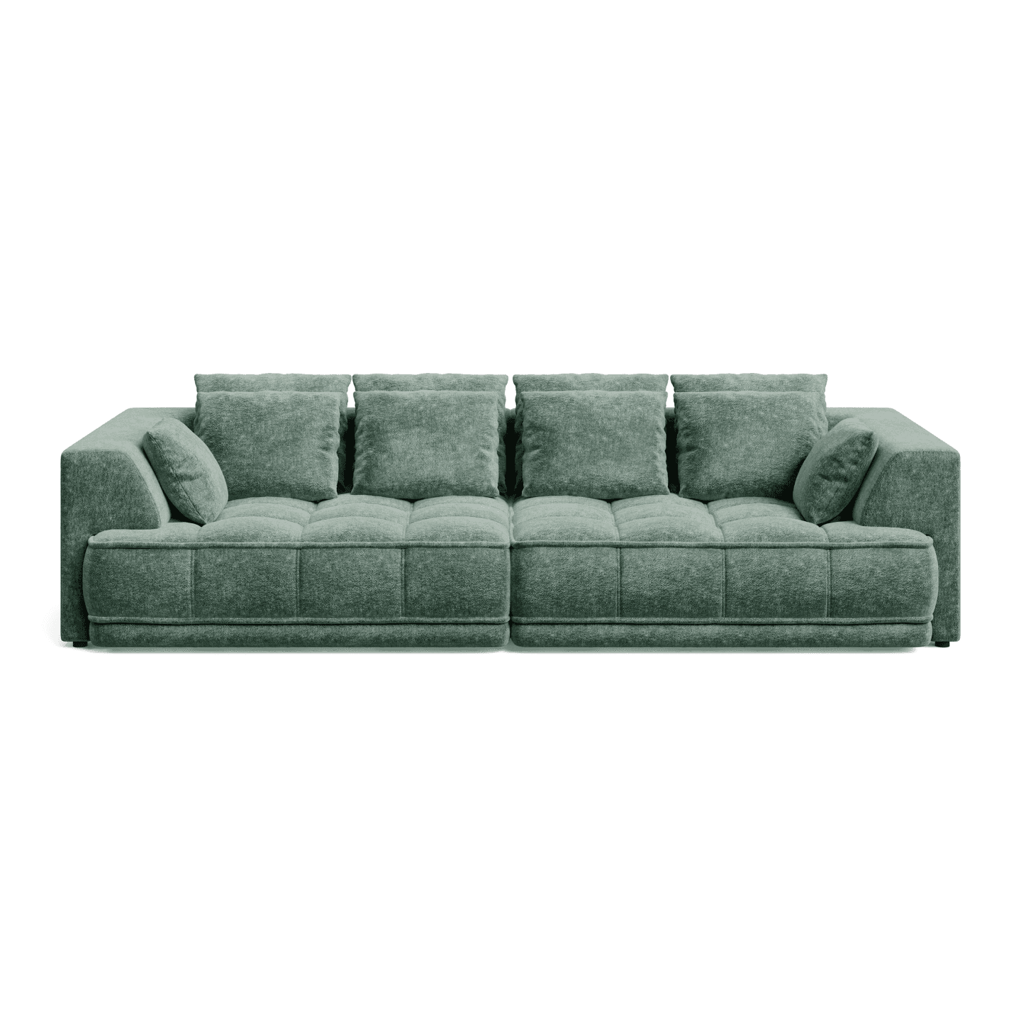 Sofa TIGA stylowa pikowana z elektrycznym wysuwem siedziska