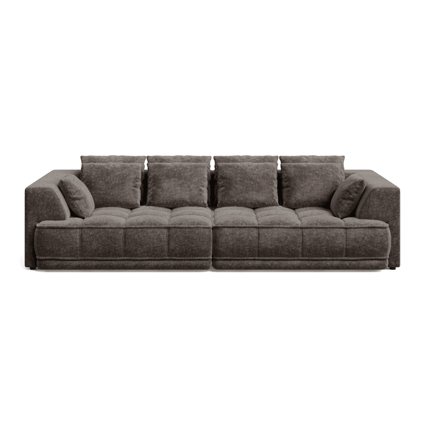Stylowa Sofa TIGA BigSofa z funkcją spania oraz poduszkami