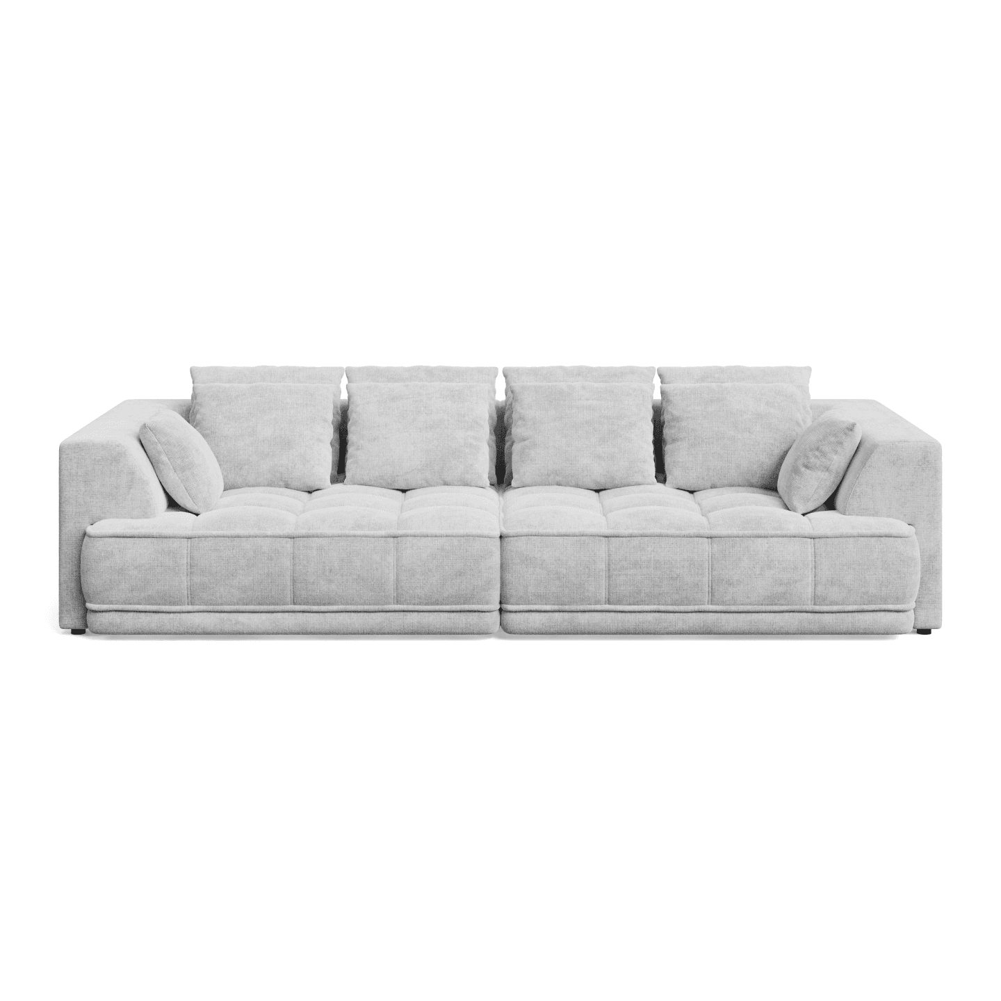 Elegancka Sofa TIGA pikowana z elektrycznym wysuwem siedziska