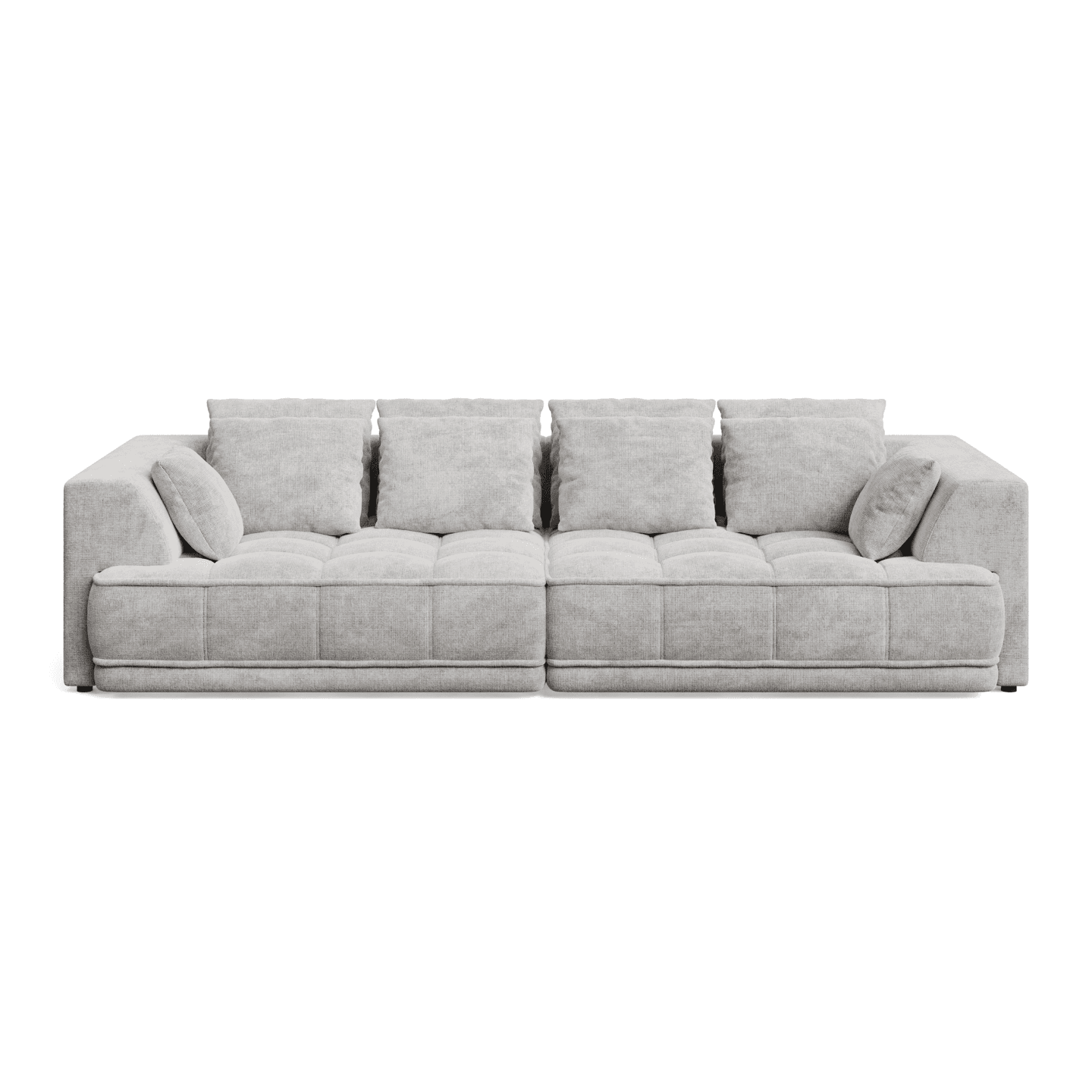 Sofa TIGA elegancka pikowana z elektrycznym wysuwem siedziska